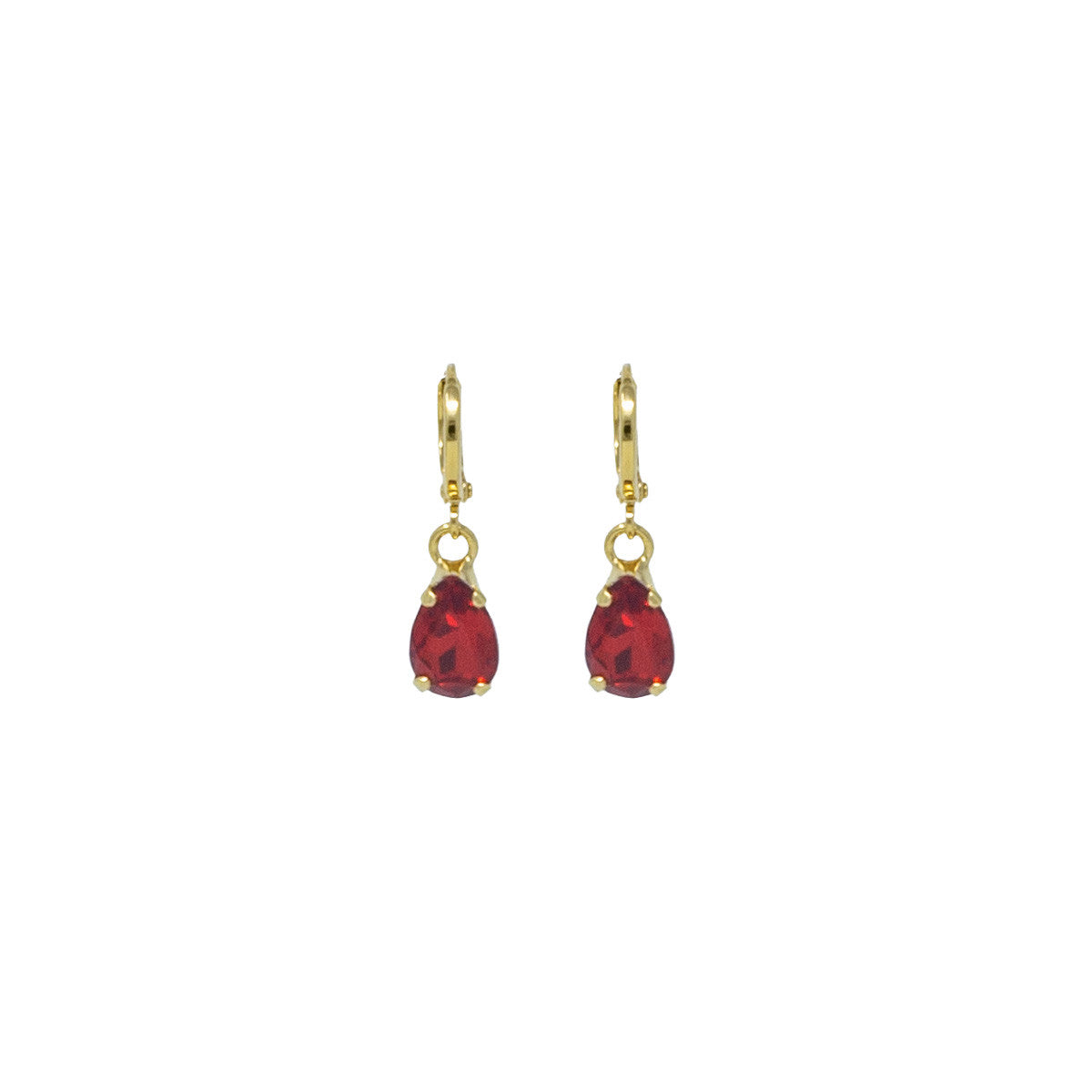 Orecchini Cerchietto con Pietra Hoops Angel