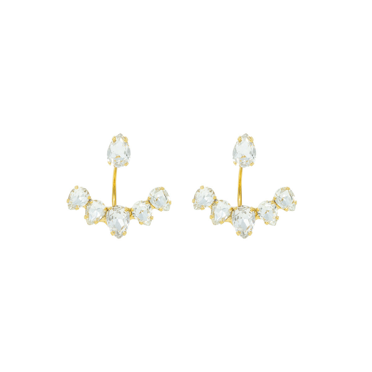 Orecchini Piercing con Pietre Jewellery Queen
