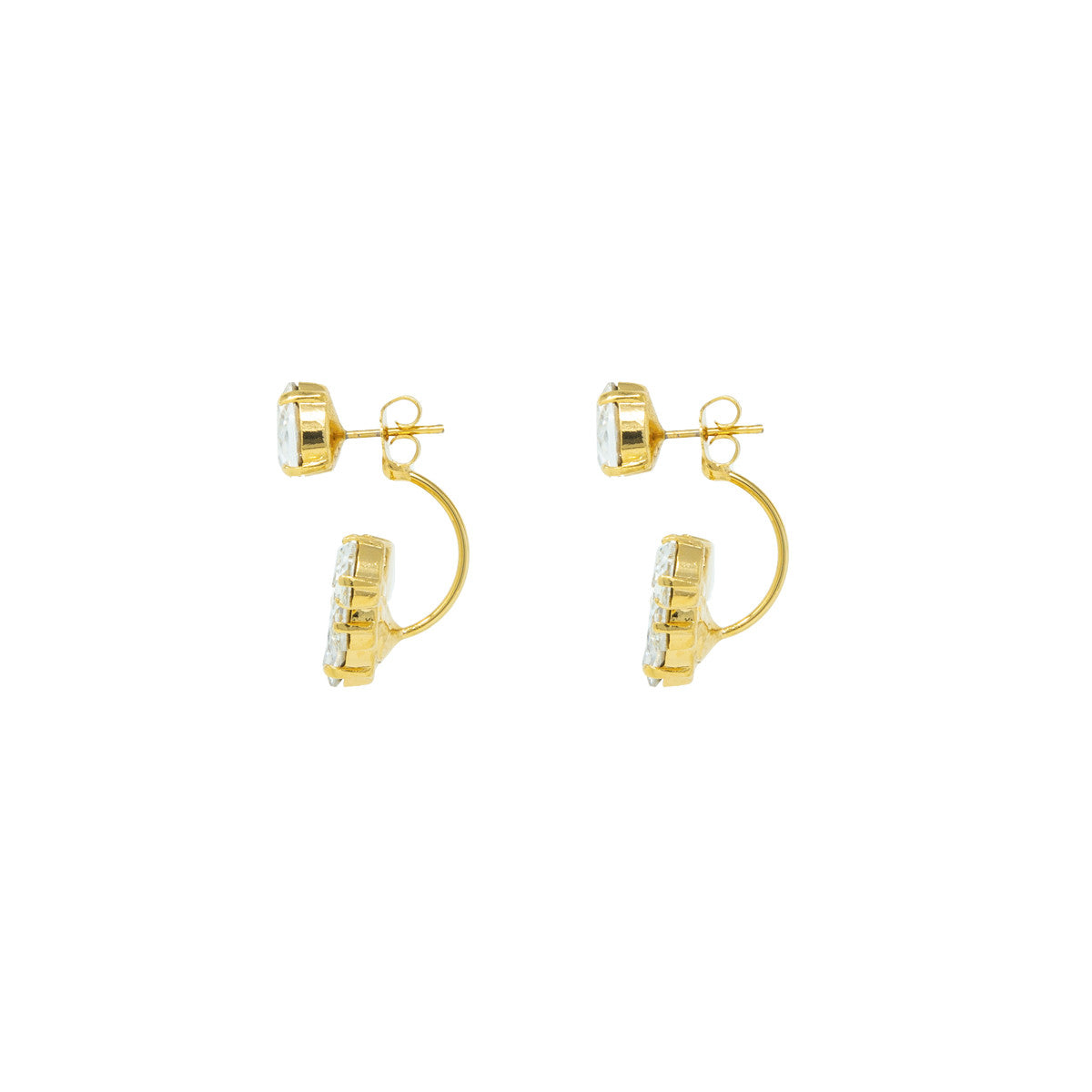 Orecchini Piercing con Pietre Jewellery Queen