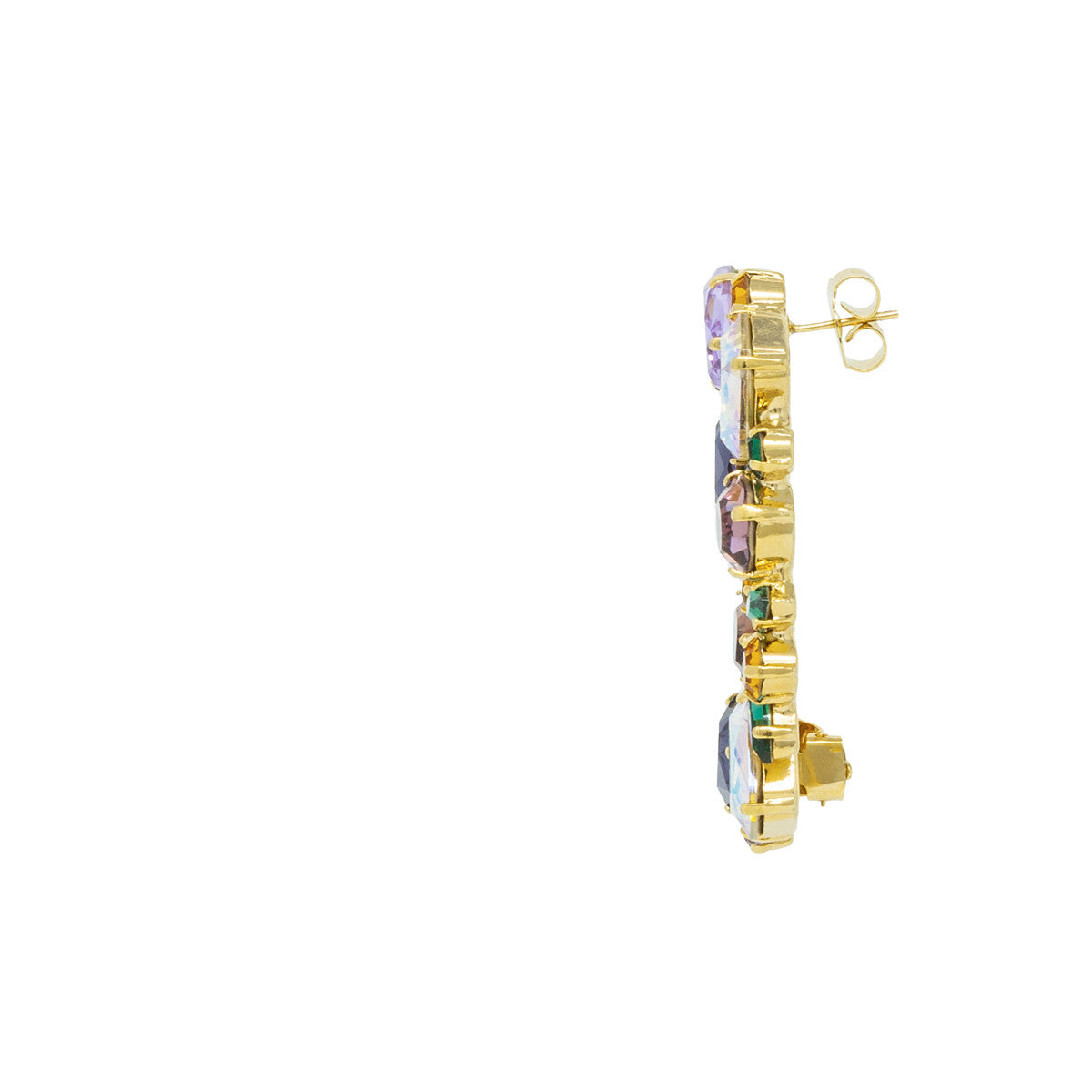 Orecchini Earcuff con Pietre Iride