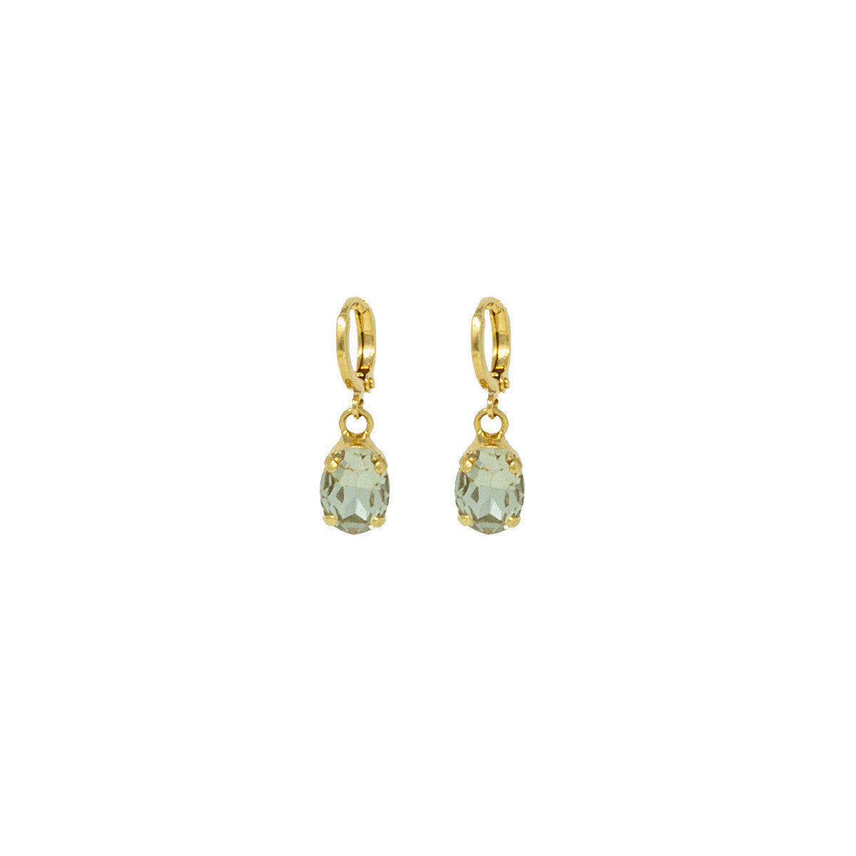 Orecchini Cerchietto con Pietra Hoops Charlie