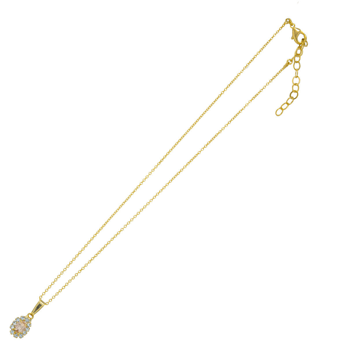 Collana con Pietra e Strass Mini Royal
