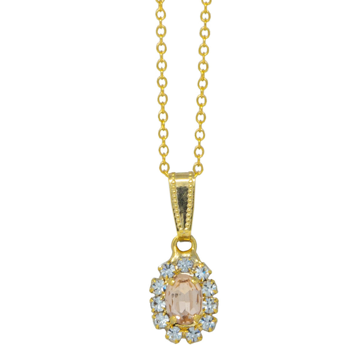 Collana con Pietra e Strass Mini Royal