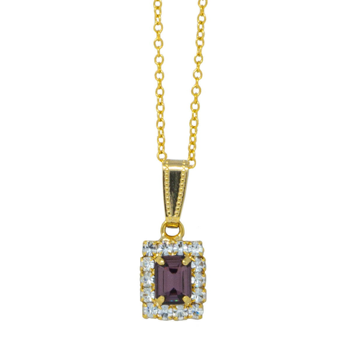 Collana con Pietra e Strass Mini Wonderful Zirconia