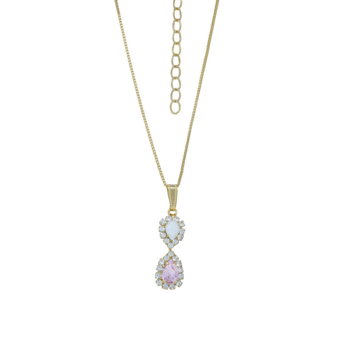 Collana con Pietre e Strass Dual Queenly