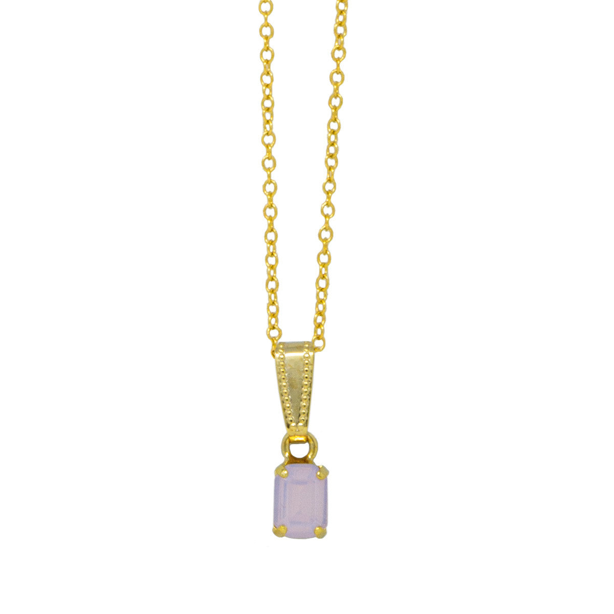 Collana con Pietra Solitaire Mini