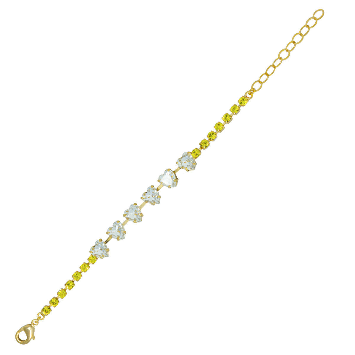 Bracciale con Strass Heart To Heart