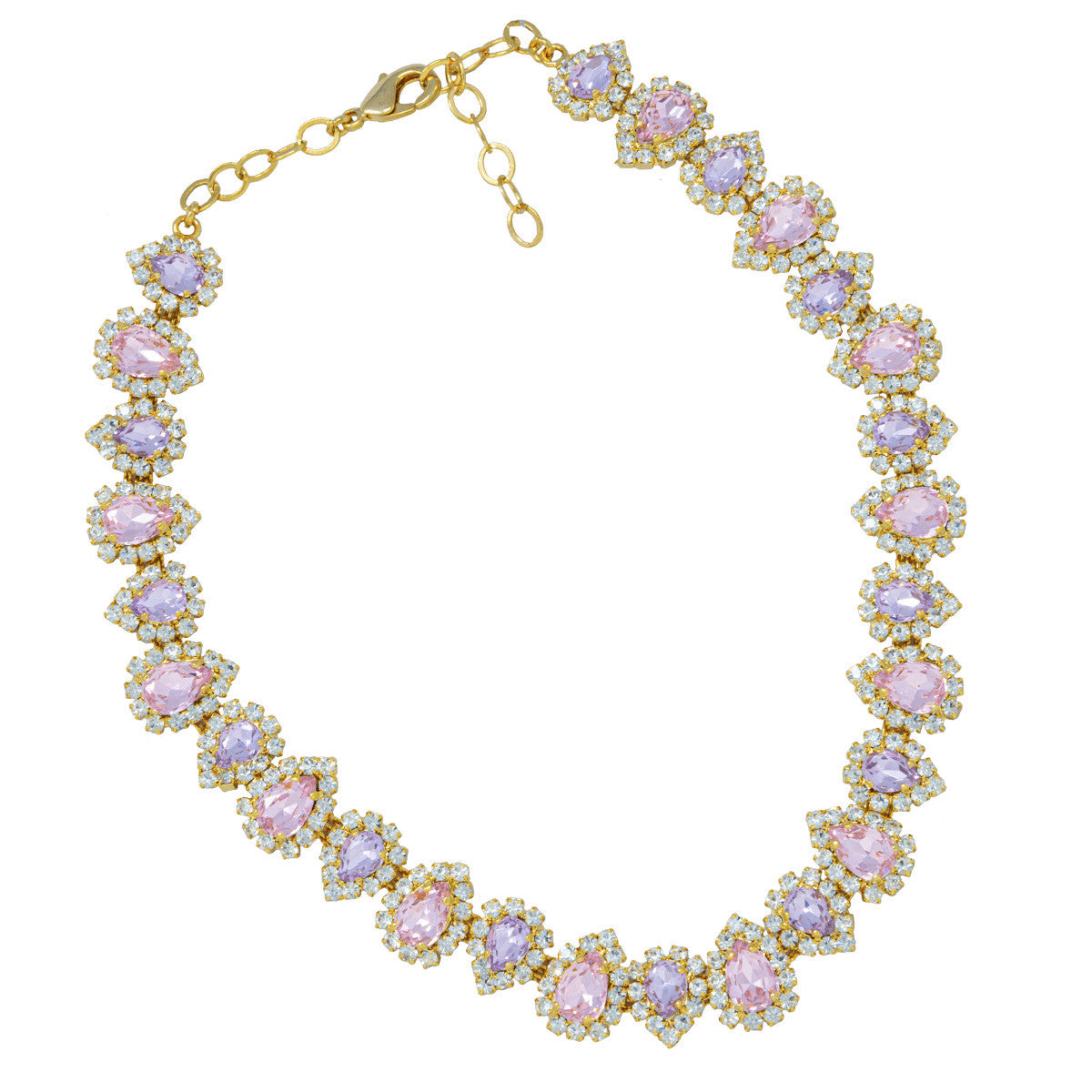Collana con Pietre e Strass Luxury Queen