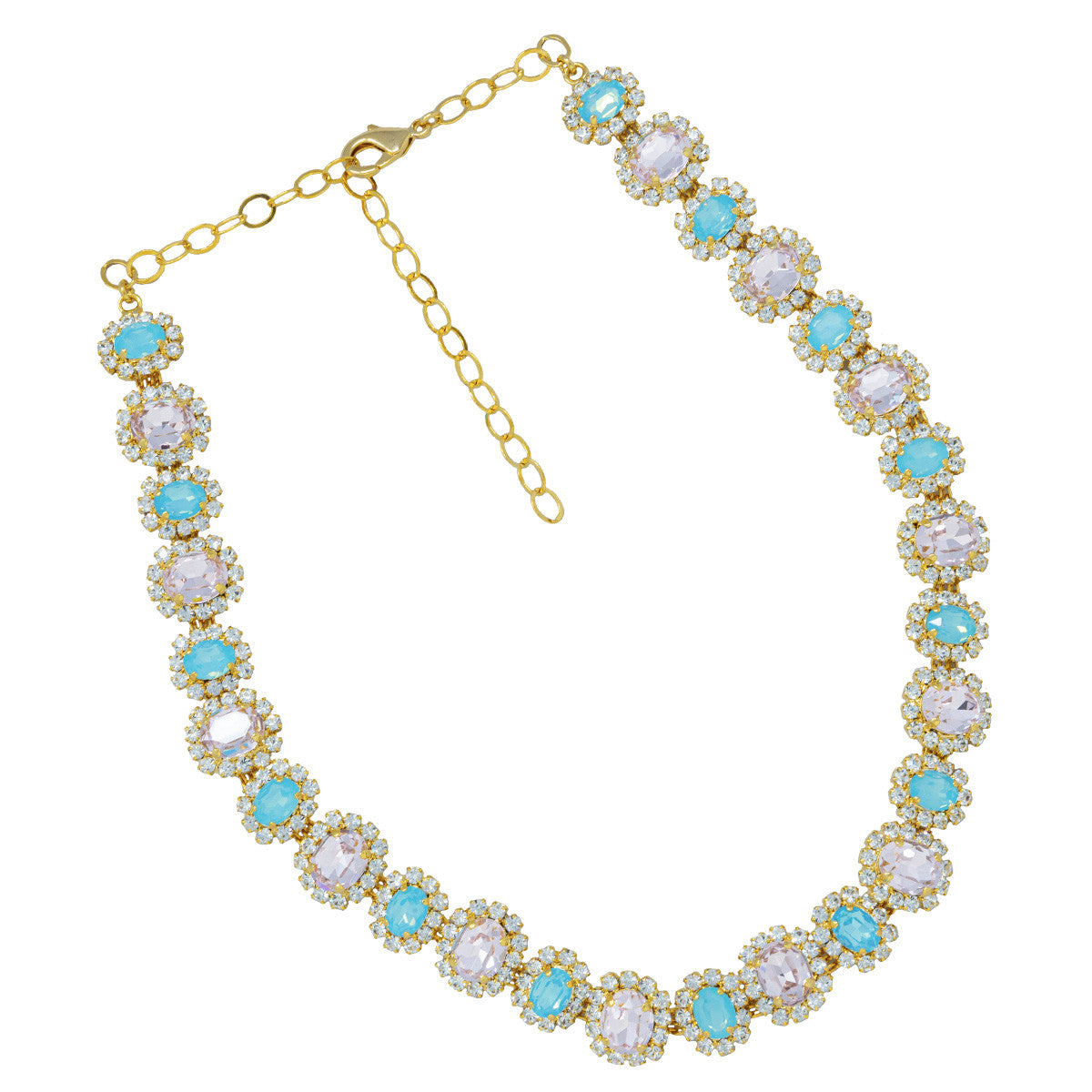 Collana con Pietre e Strass Luxury Royal