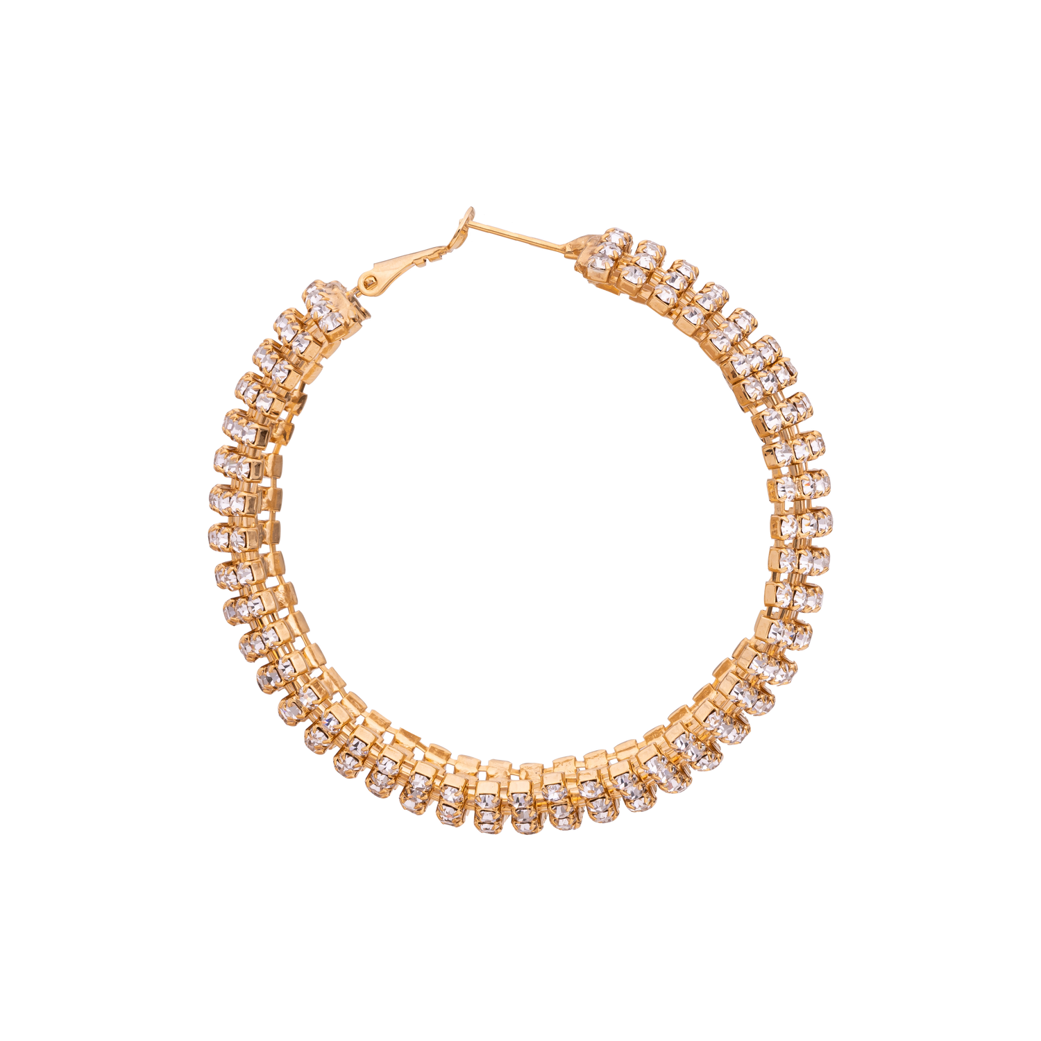 Orecchini Con Strass Charleston L