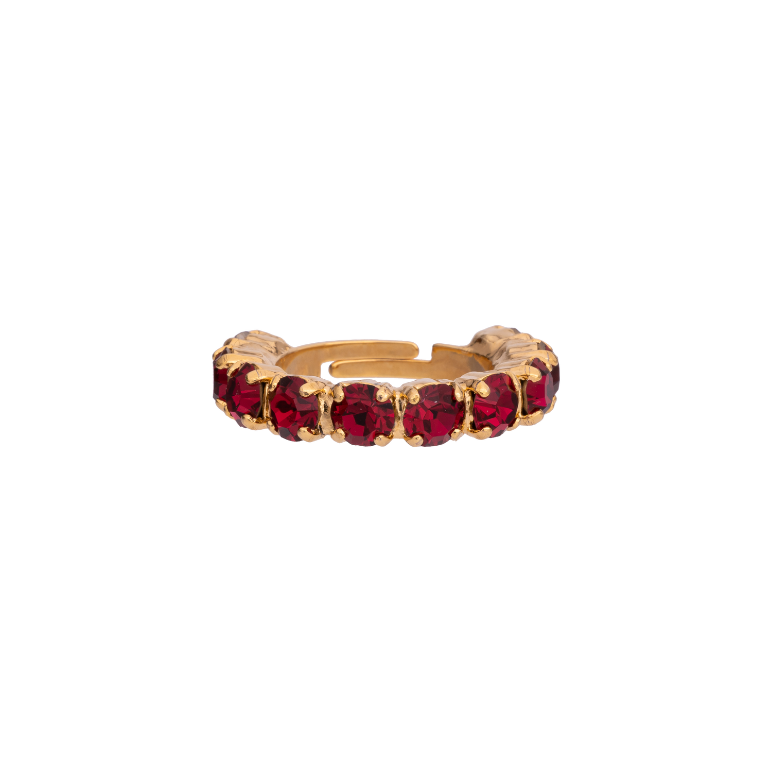 Anello In Catena Con Strass E Zirconi Zanzibar