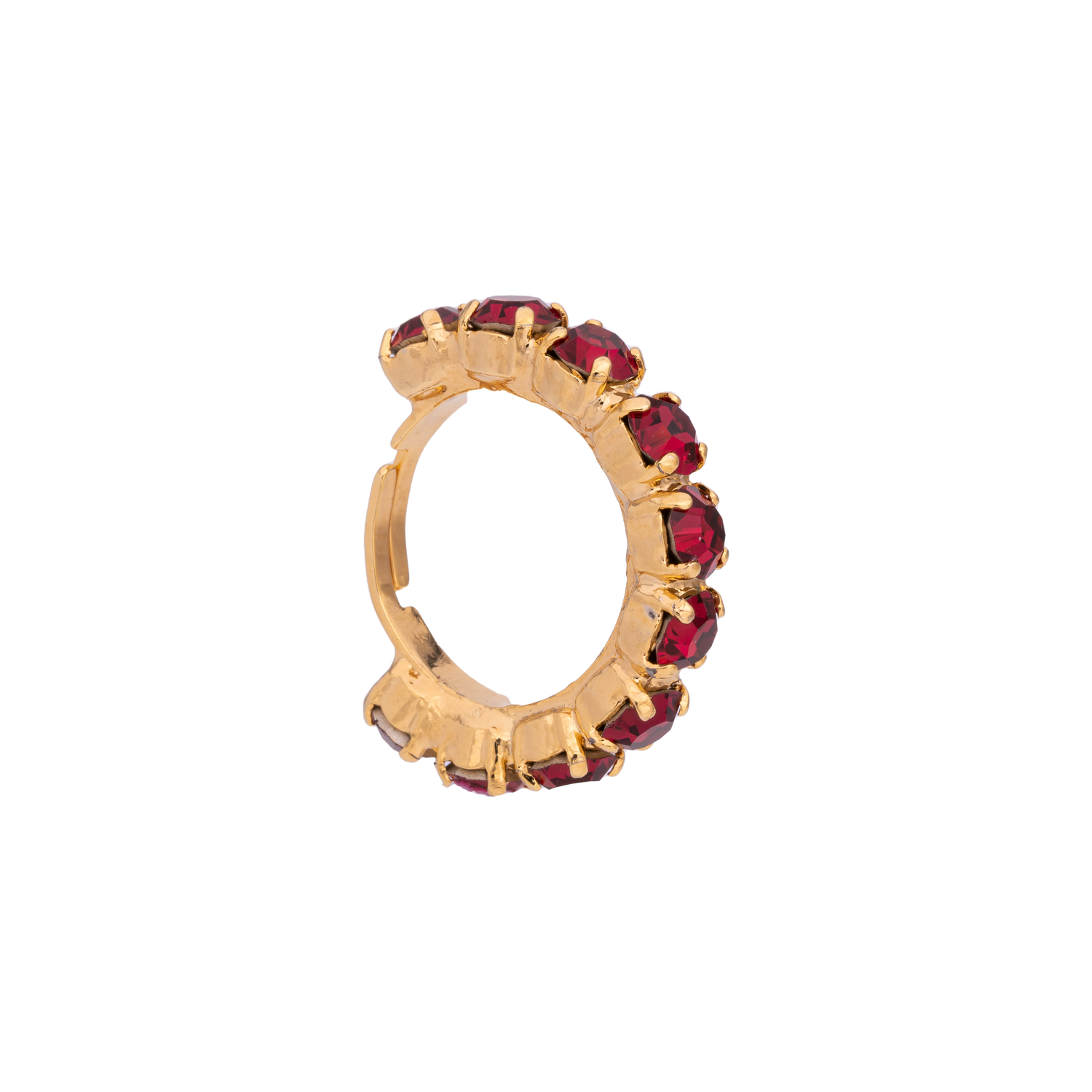 Anello In Catena Con Strass E Zirconi Zanzibar