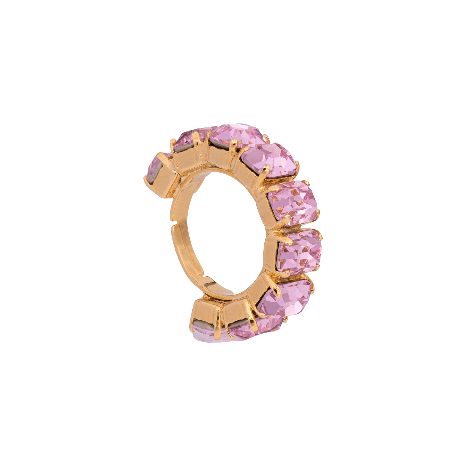 Anello Con Pietre Ottagonali Valencia