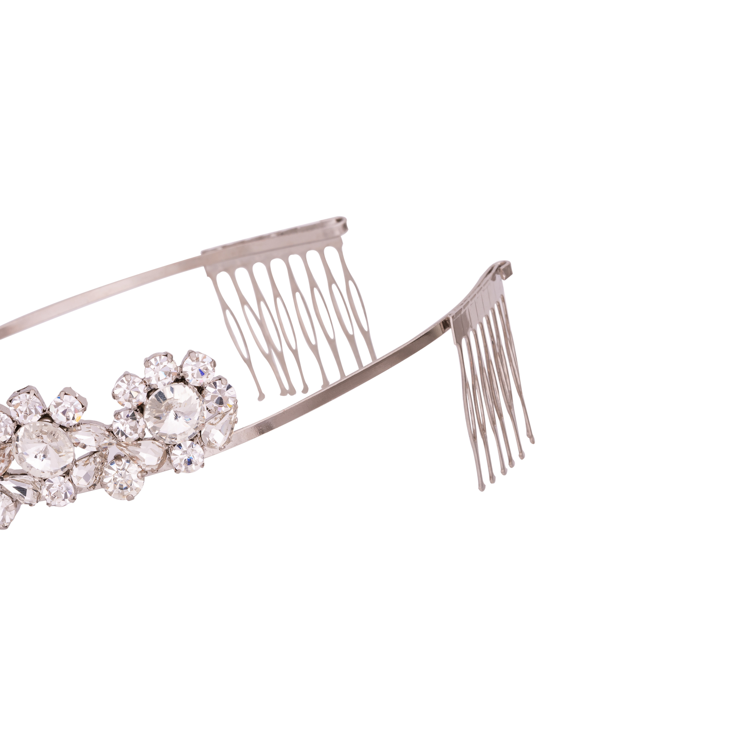 Diadema Con Pietre, Gocce E Navette Korin