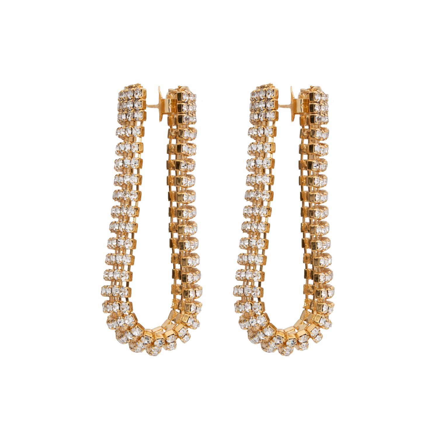 Orecchini Con Strass Samantha
