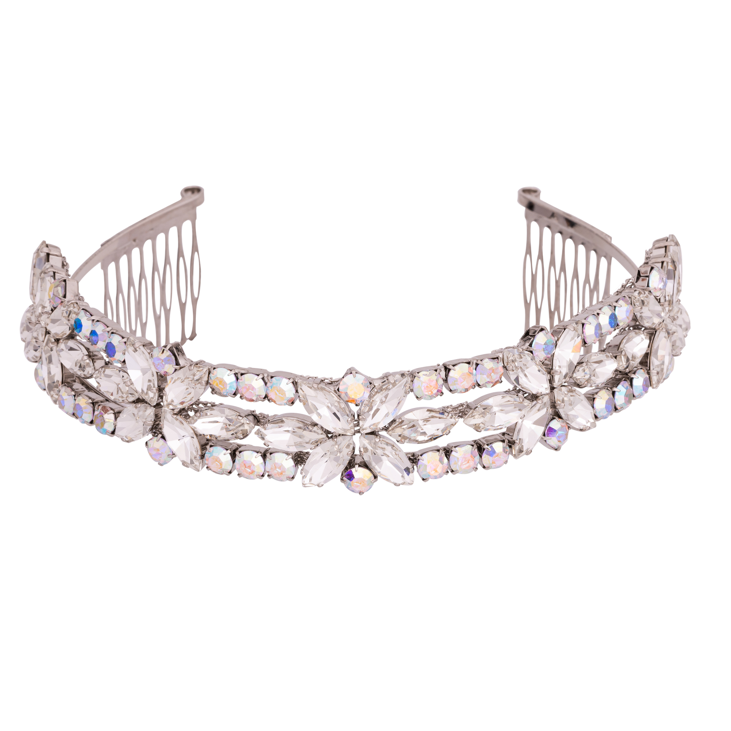 Diadema In Pietre E Navette 15x7 Demetra