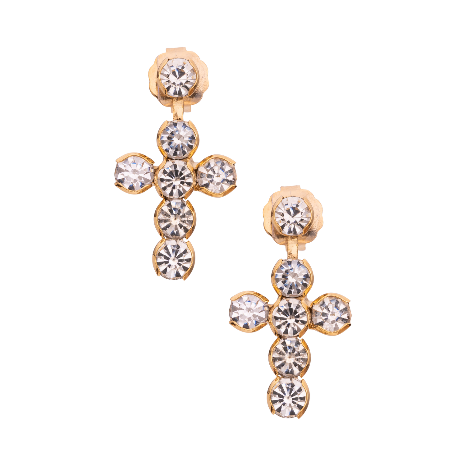Orecchini In Catena Strass SS29 Milacolato