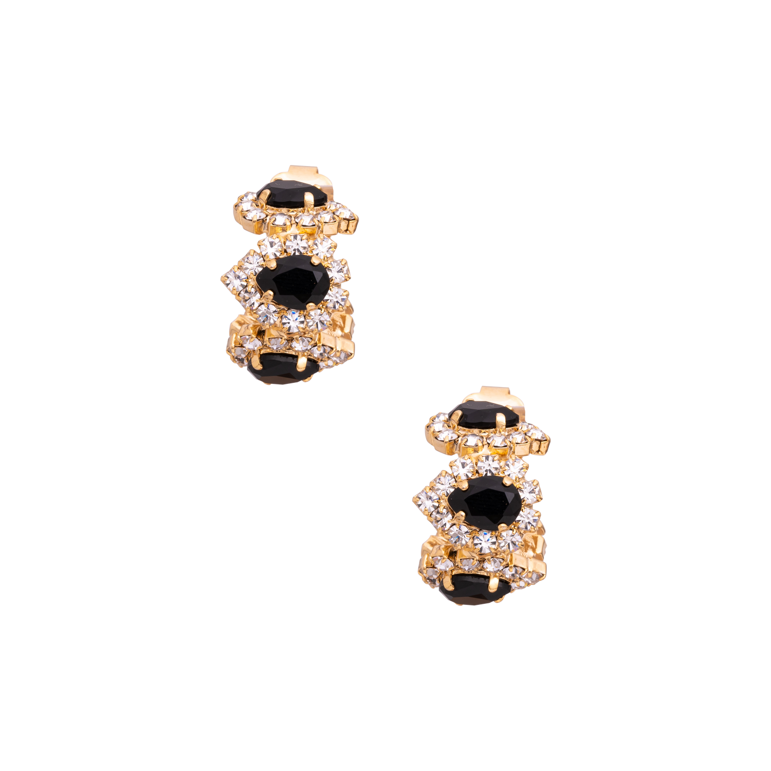 Orecchini In Strass E Pietre Gocce Cassandra