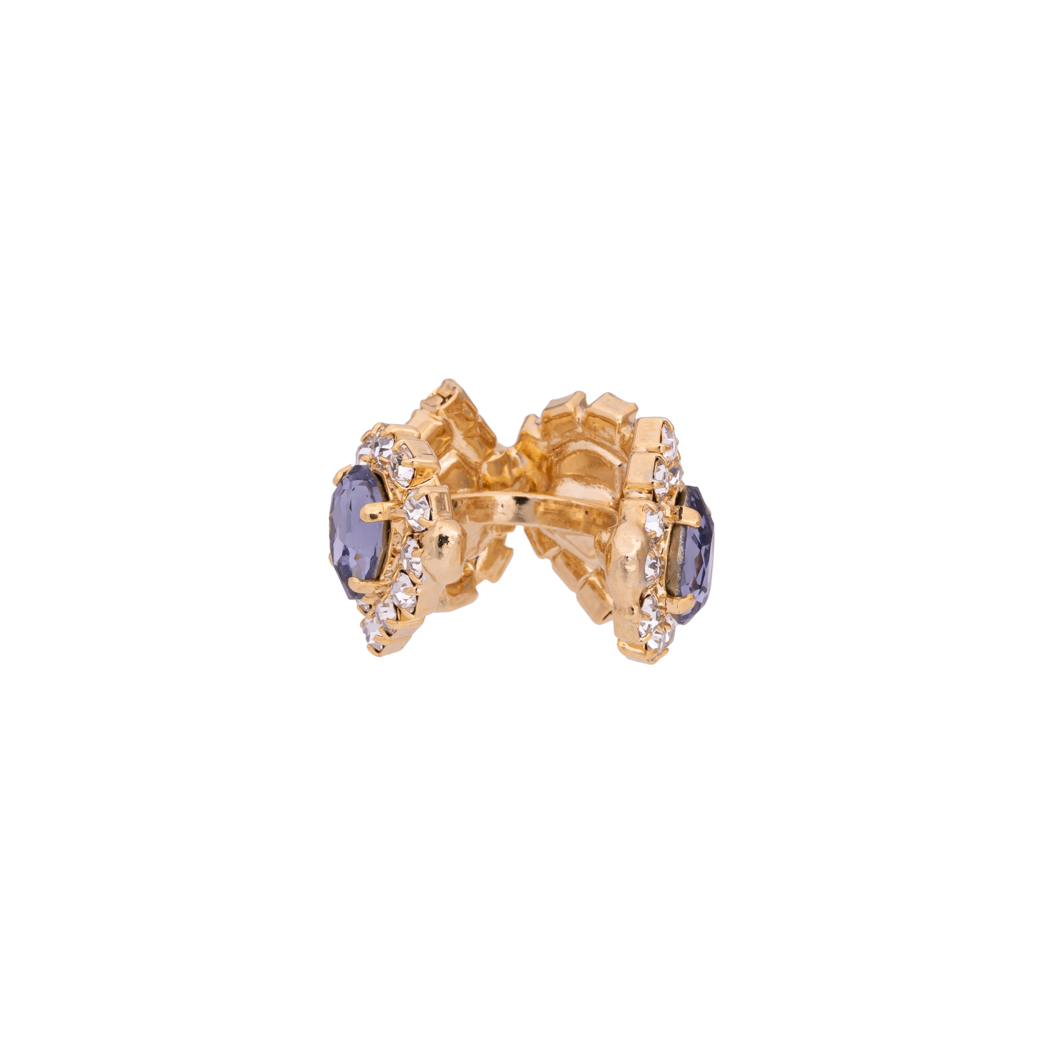 Earcuf In Strass E Pietre Gocce Cassandra