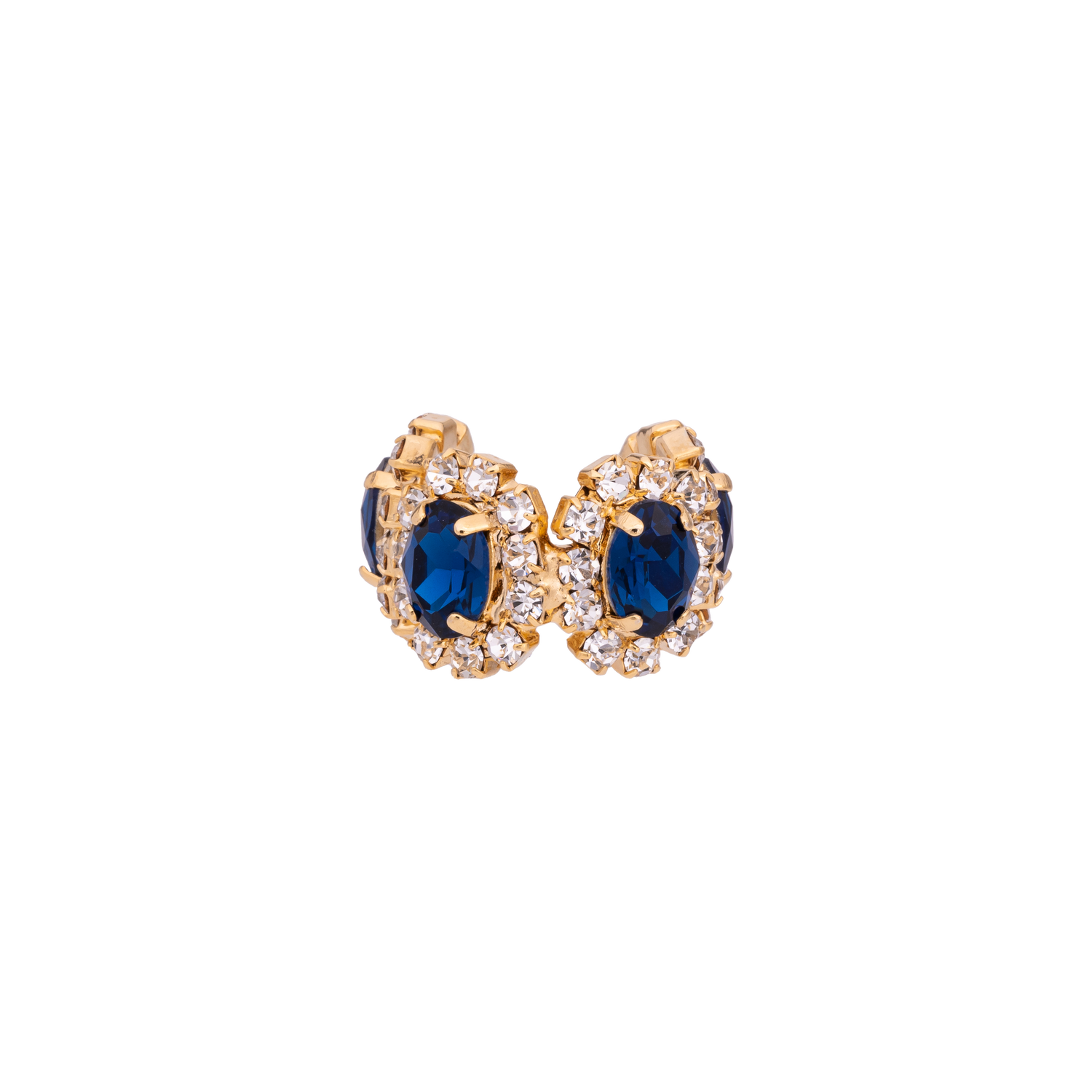 Earcuf In Strass E Pietre Ovali Julienne