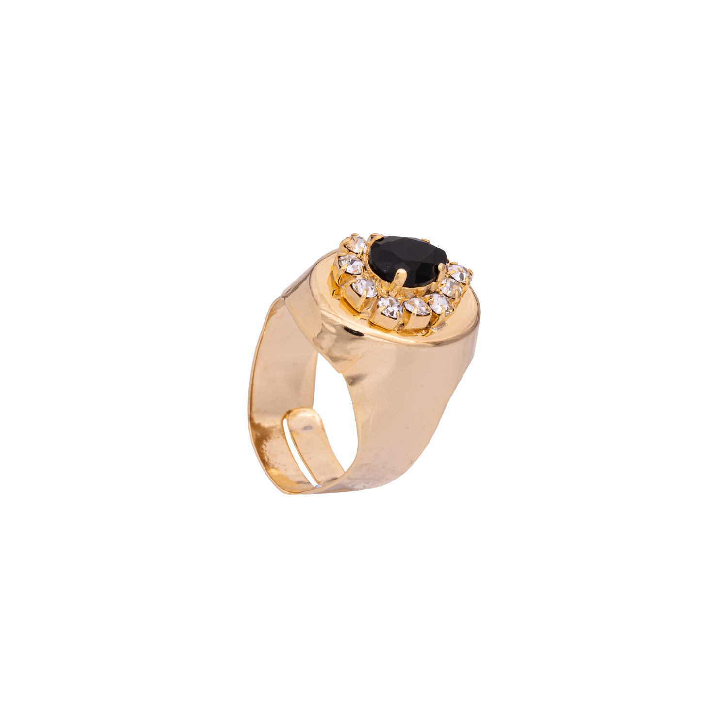 Anello In Strass E Goccia Charlotte S