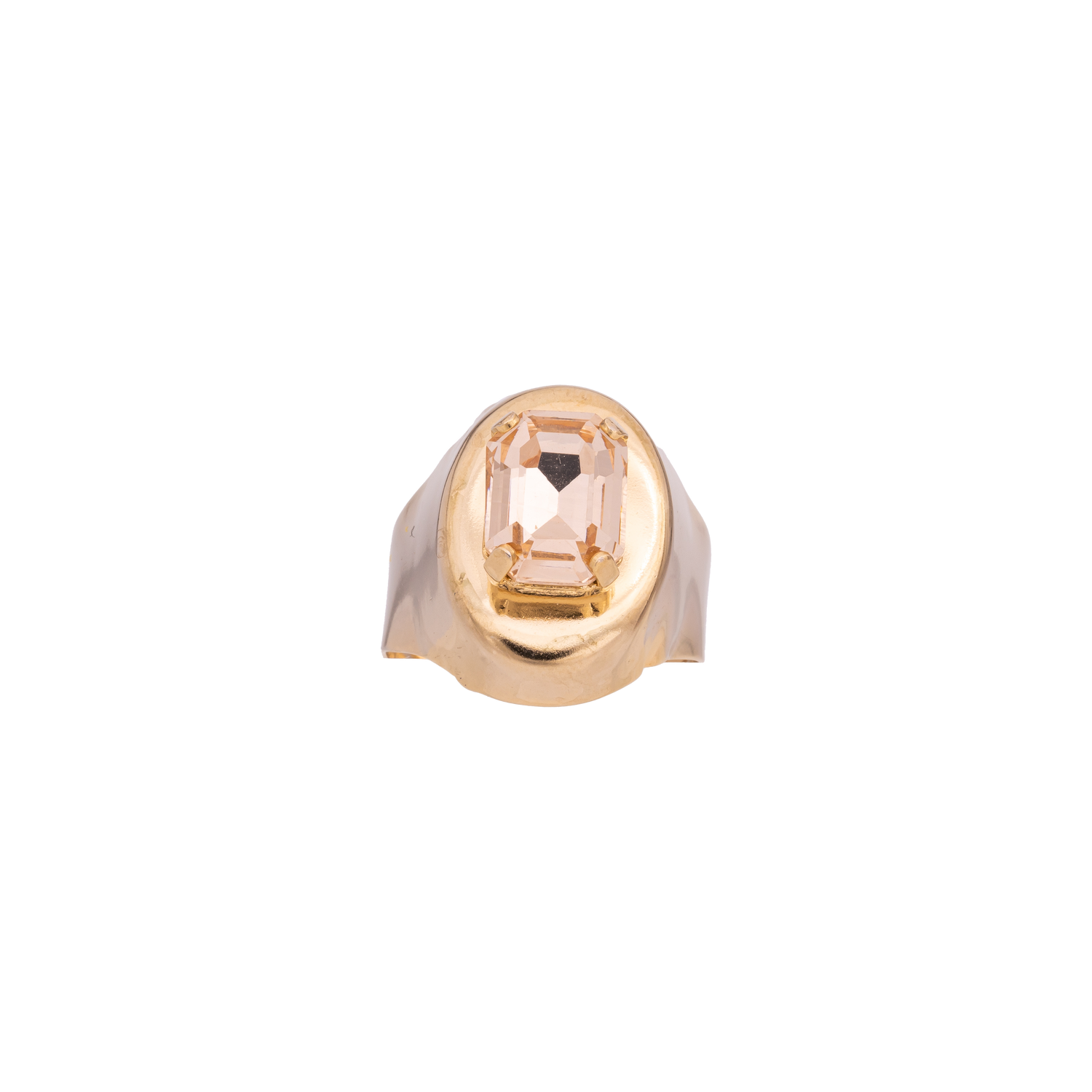 Anello In Pietra Ottagonale Sahara
