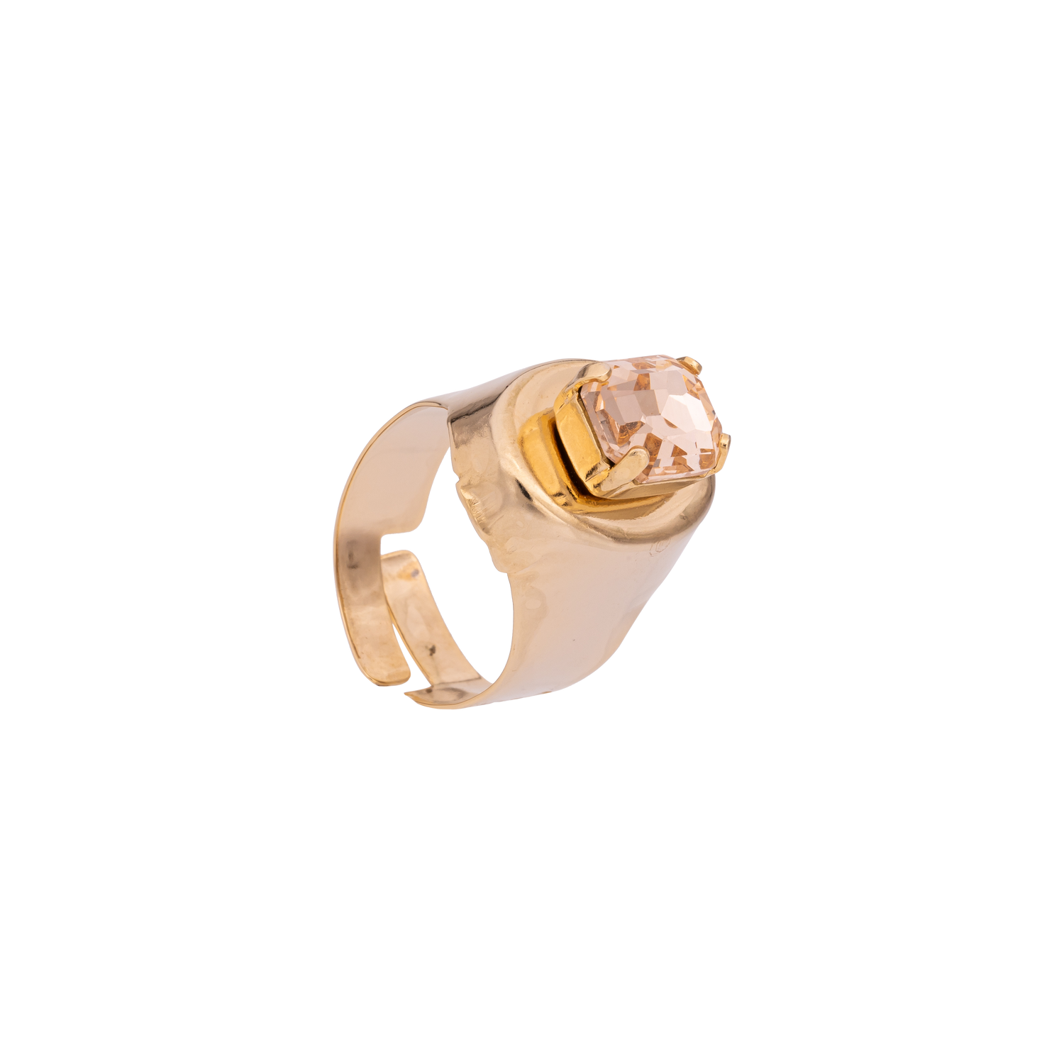 Anello In Pietra Ottagonale Sahara