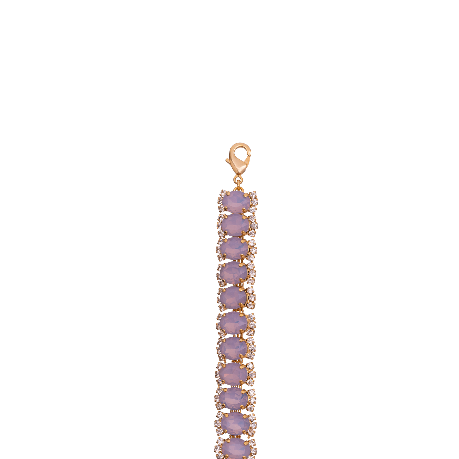 Bracciale In Strass E Pietre Ovali Marilyn