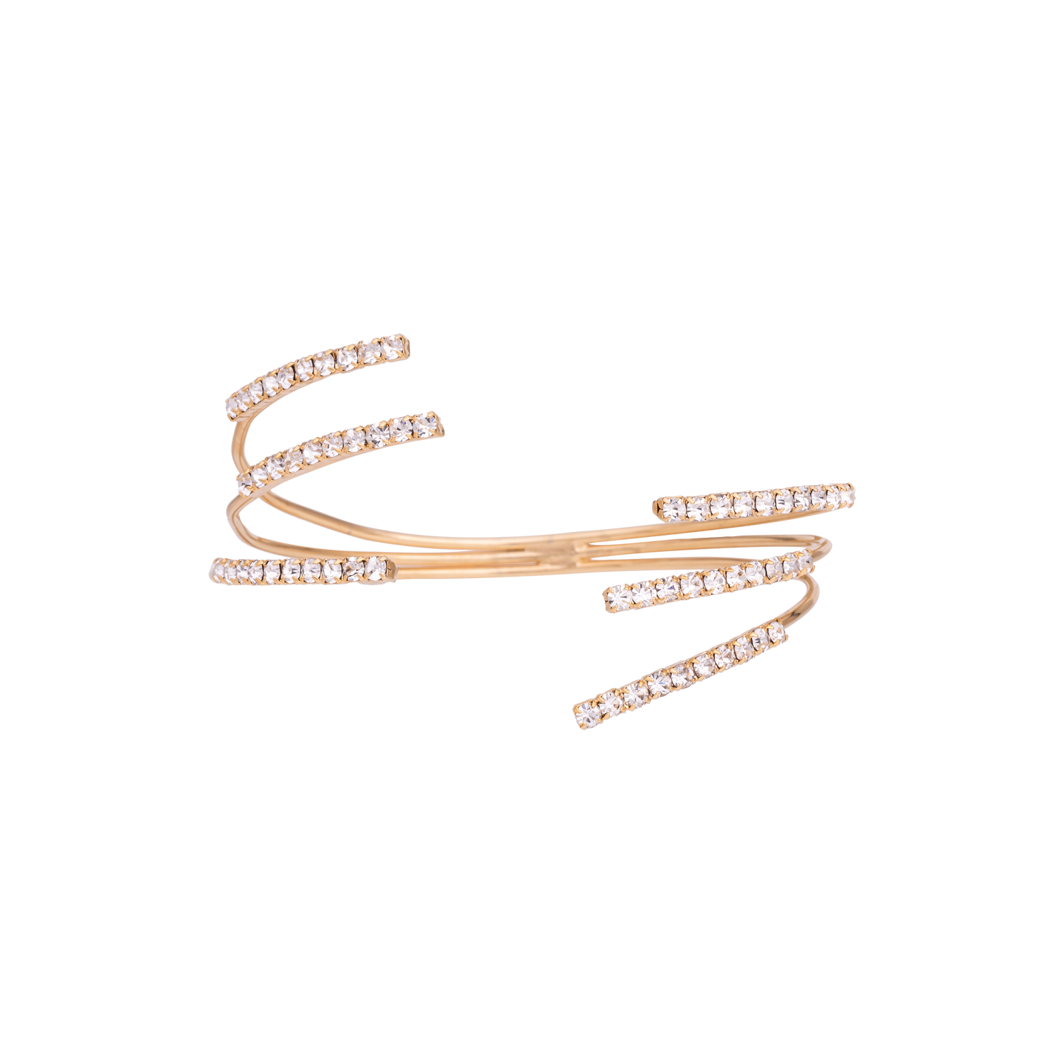 Bracciale In Strass E Base Rigida Sissy