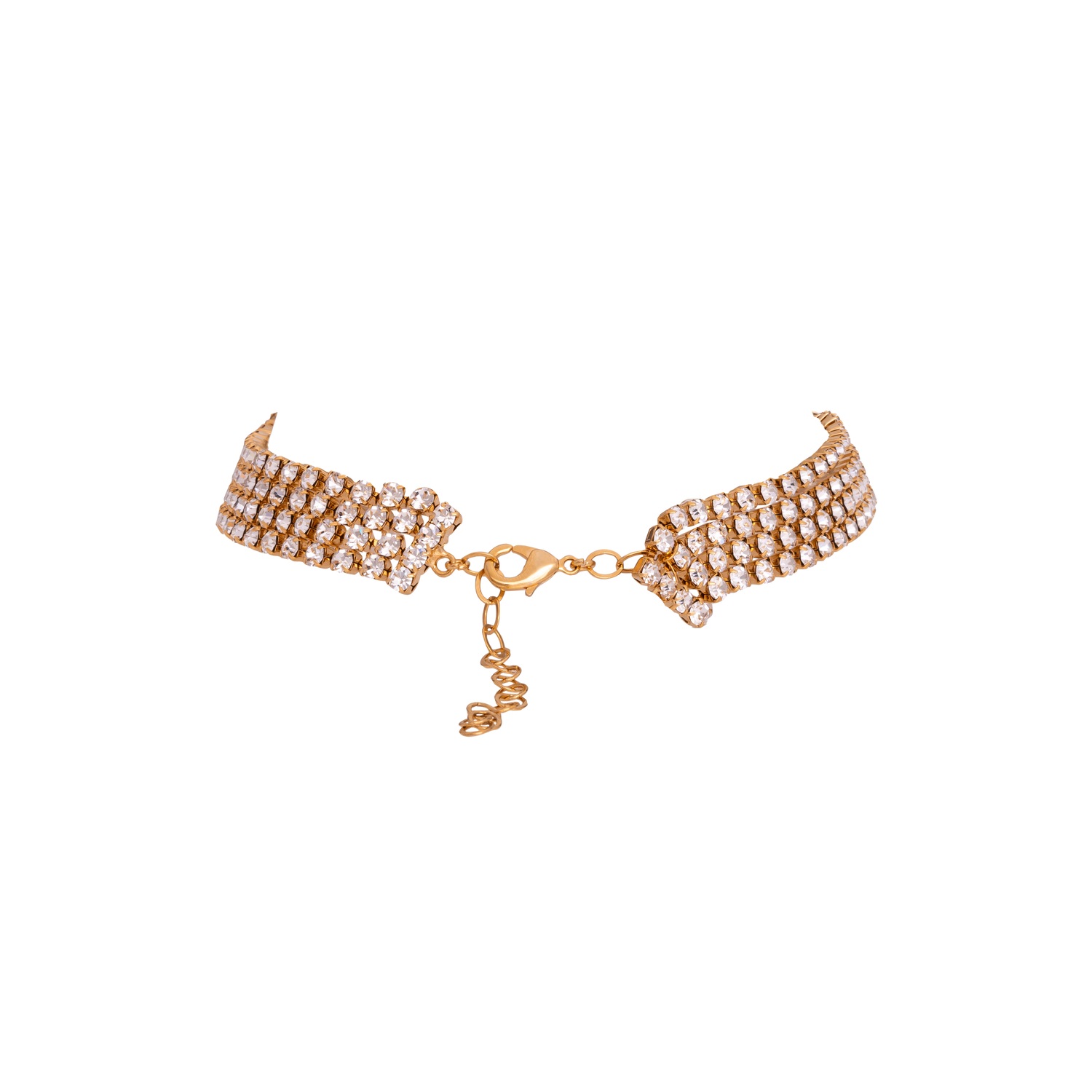Collana In Strass, Catena E Pietre Ariel