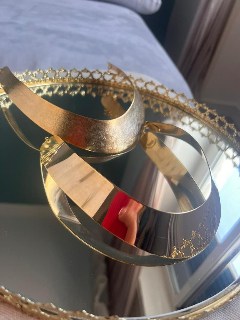 Collana Metallica In Metallo Lavorato Africa