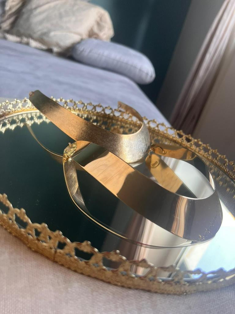 Collana Metallica In Metallo Lavorato Africa