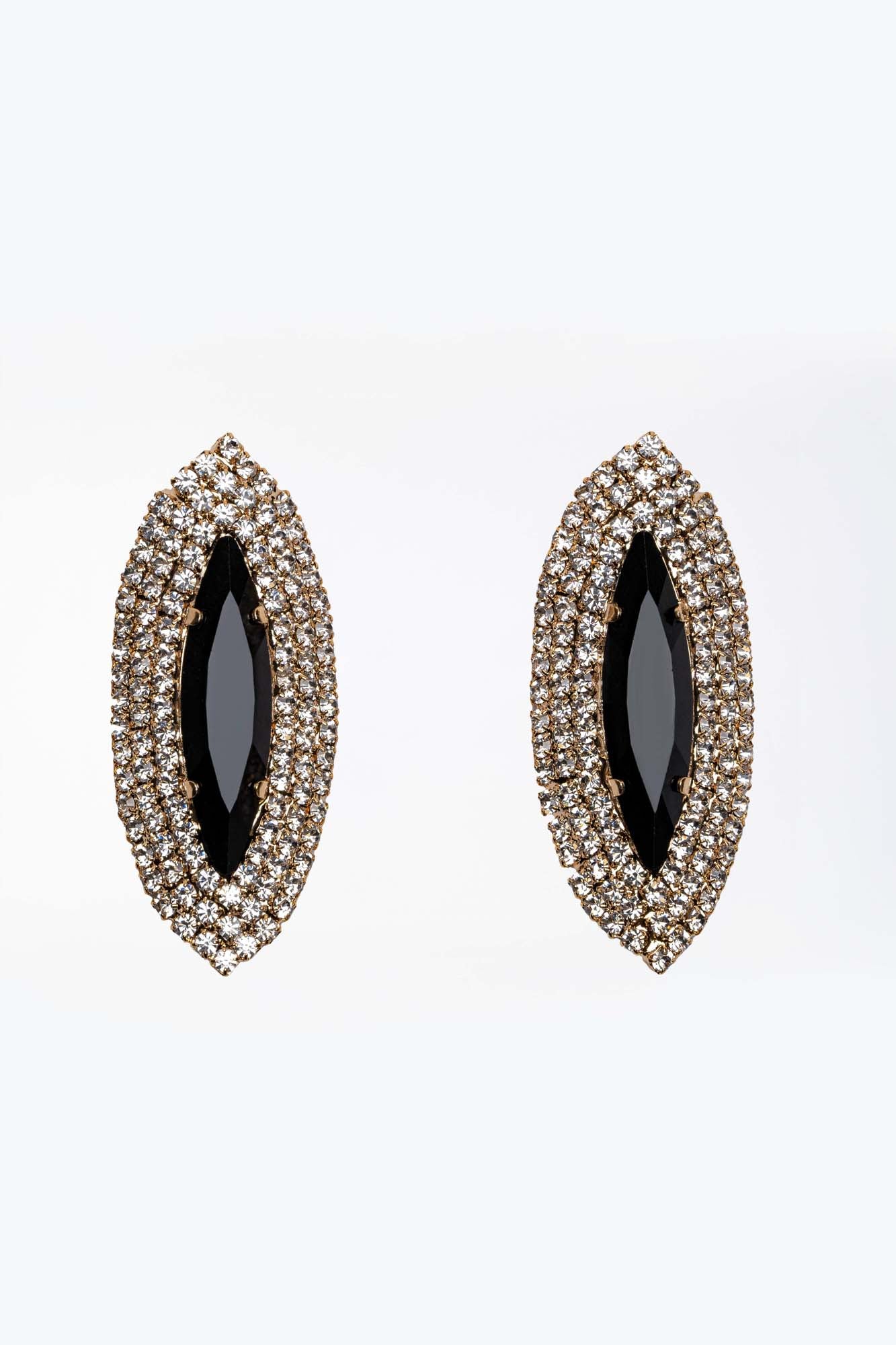 Orecchini Fiamma di Cristallo – Eleganza audace e scintillante