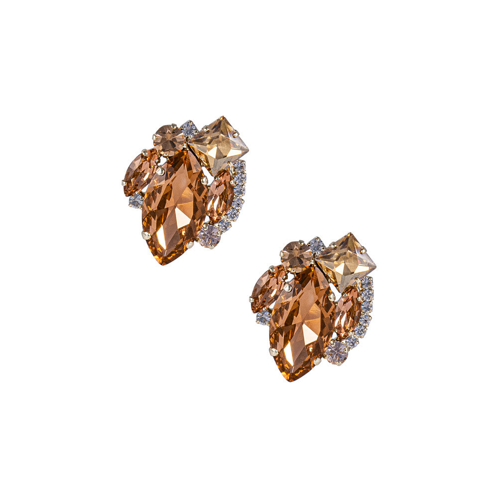 Orecchini lobo Charm con pietre