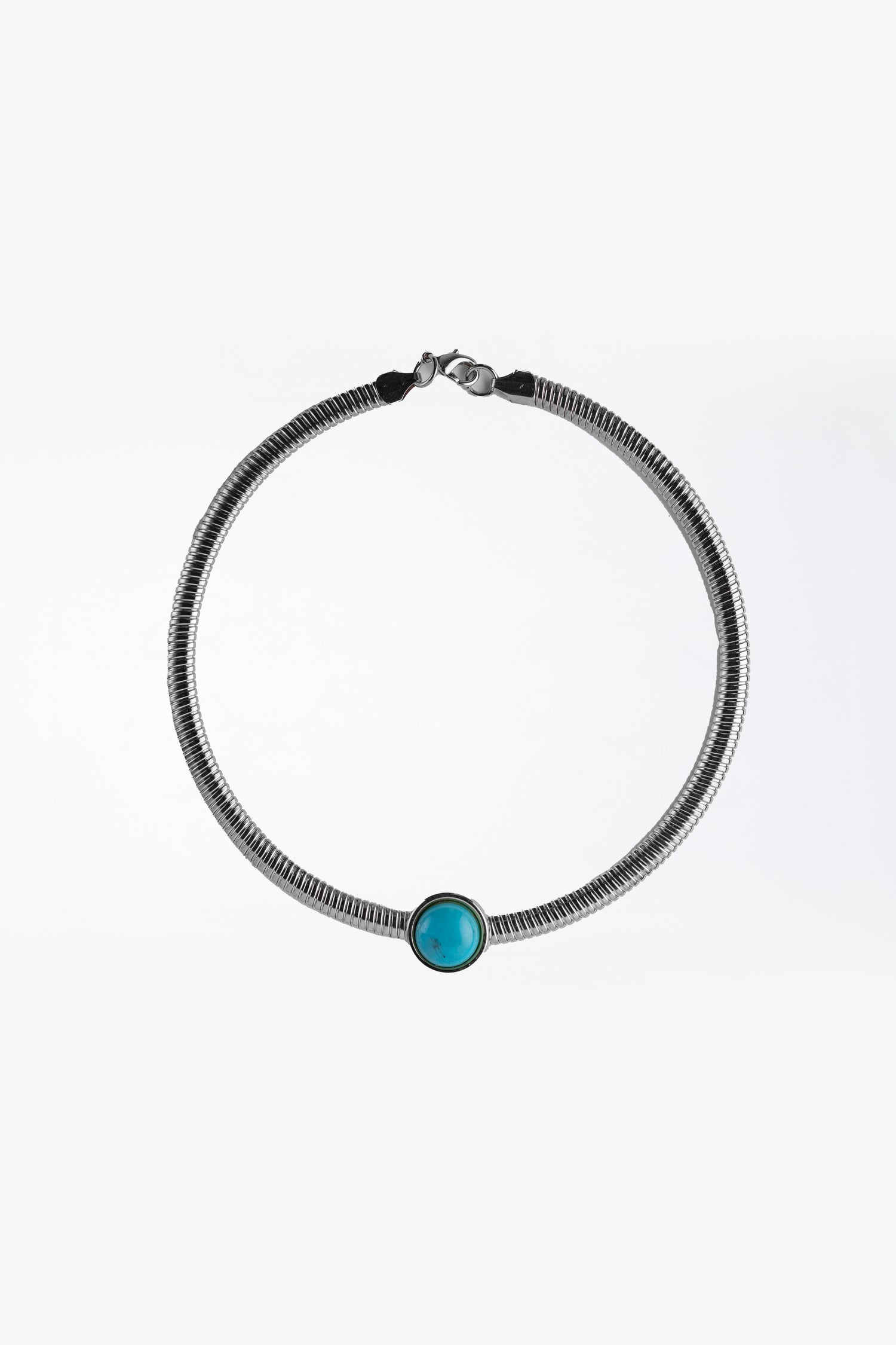 Collana Sogno di Laguna Tubogas Mini con Rivolo Cabochon