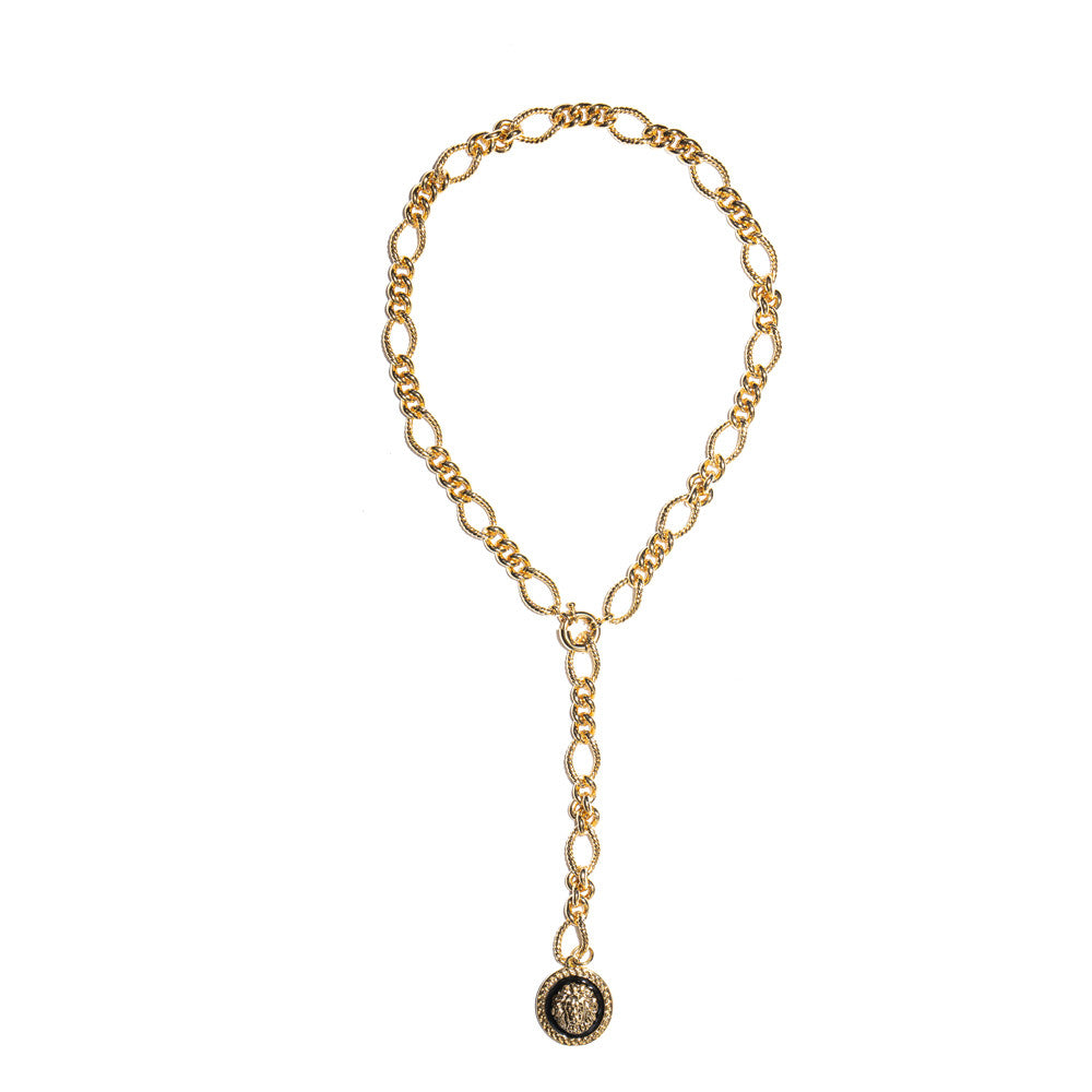 Collana Fantasia con dettaglio leone pendente