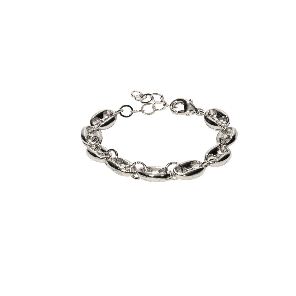 Bracciale maglia marina ottone piccola