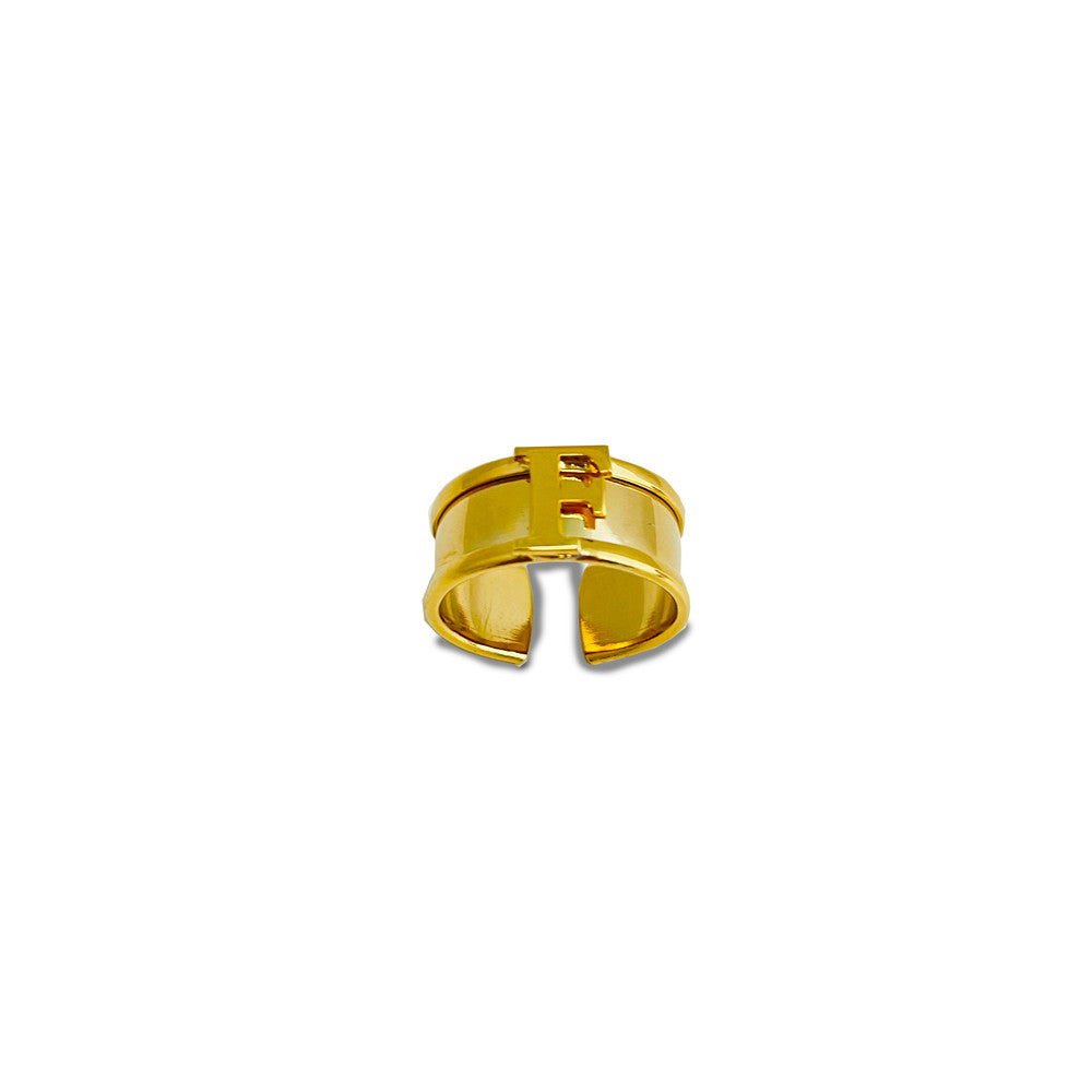 Anello Lettera Binario