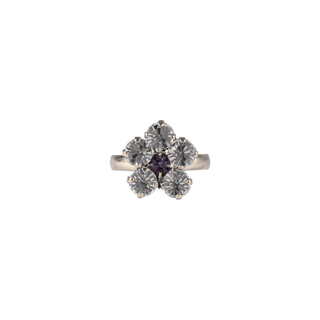 Anello fiore di ciliegio pietre