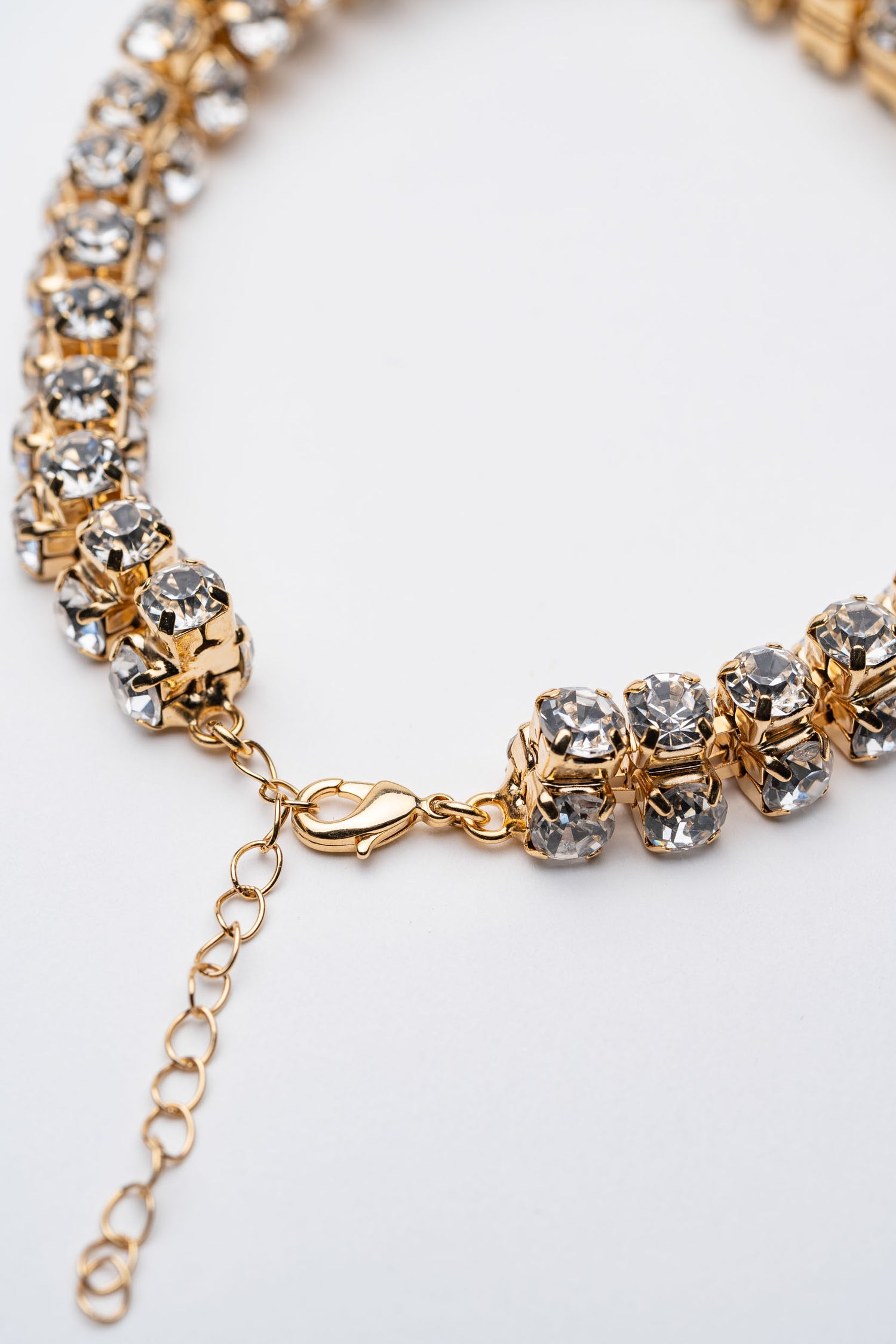 Collana Girocollo con Cristalli – Bagliore di Luna