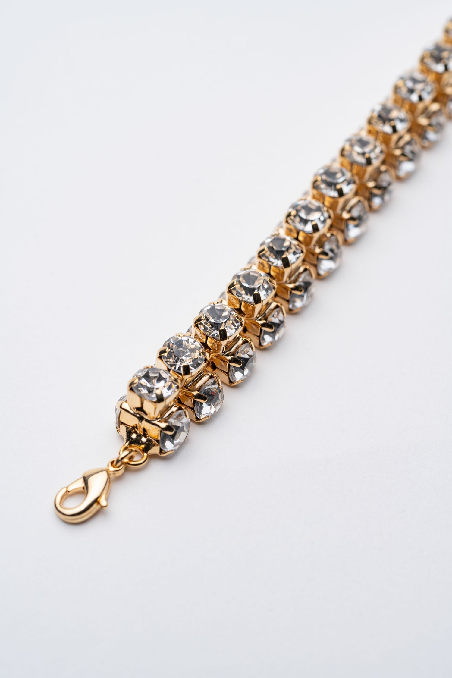 Collana Girocollo con Cristalli – Bagliore di Luna
