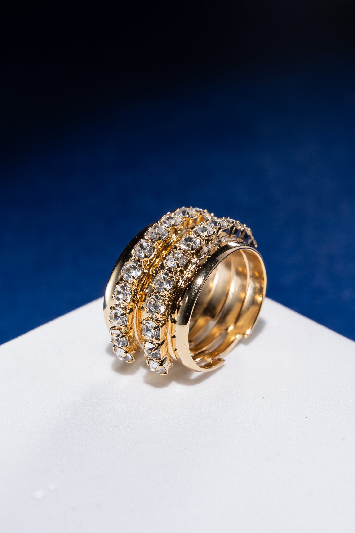 Anello a doppia fascia LUMERA