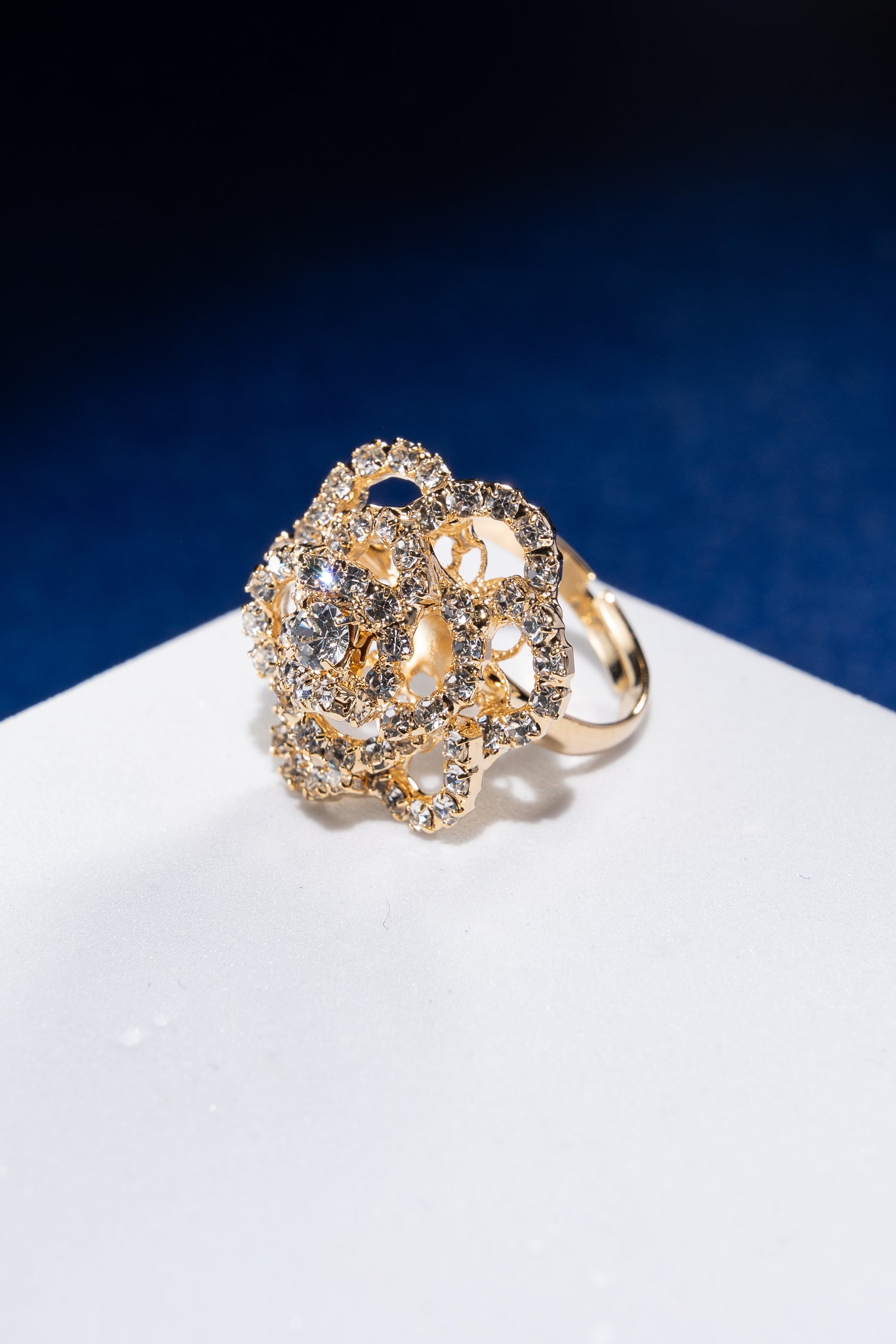 Anello ROSÉLIA Fiore Grande