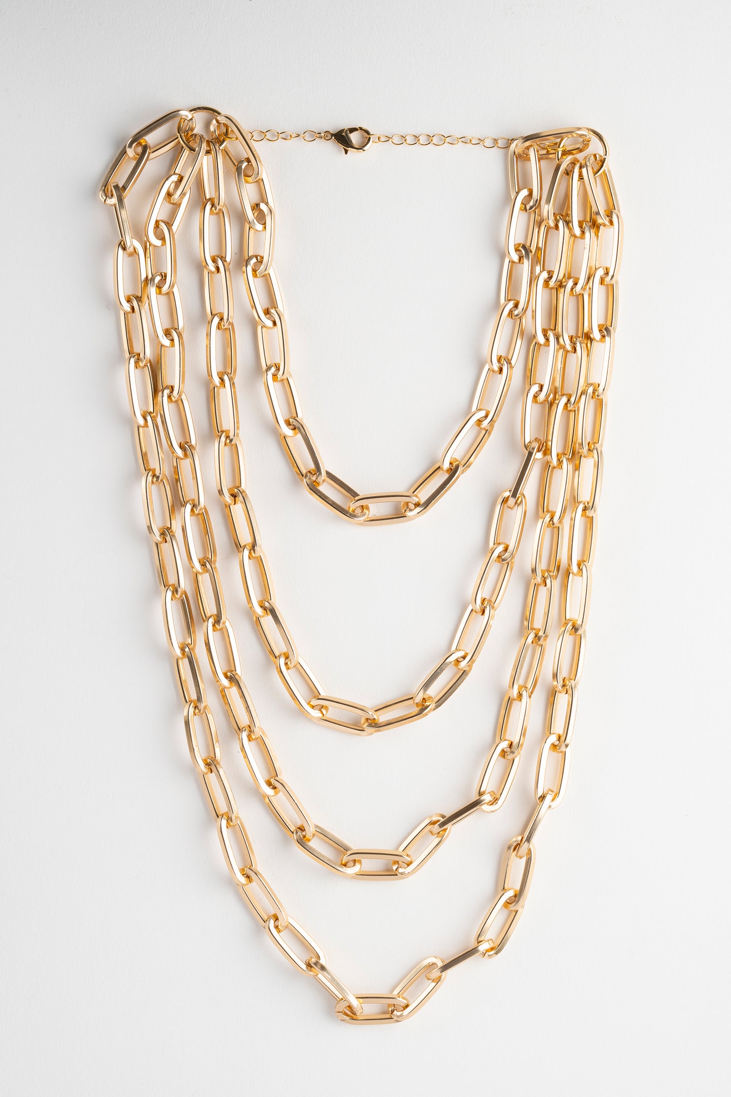 Collana Maglia Squadrata Liscia