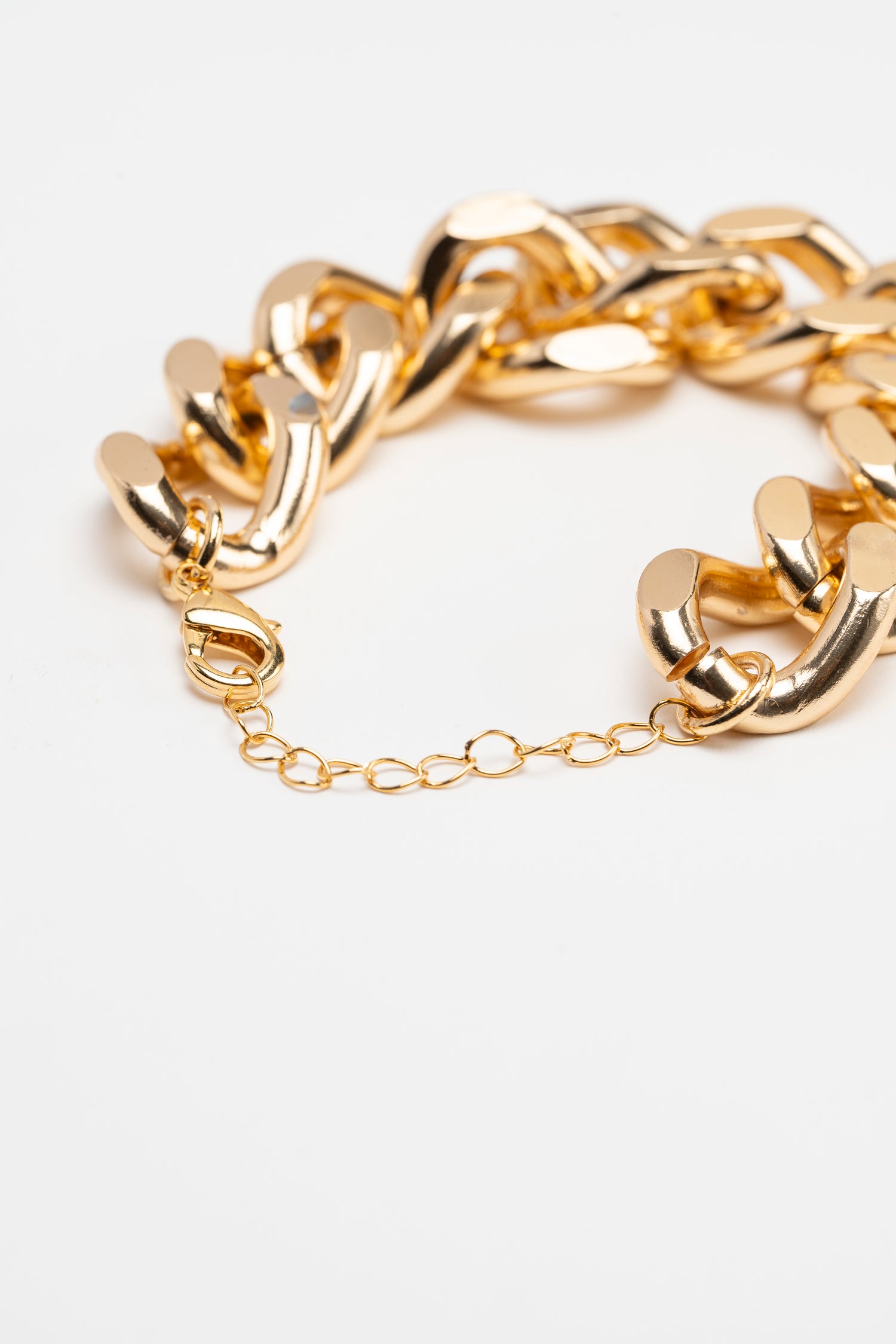 Bracciale Catena Dorata Maxi Maglie