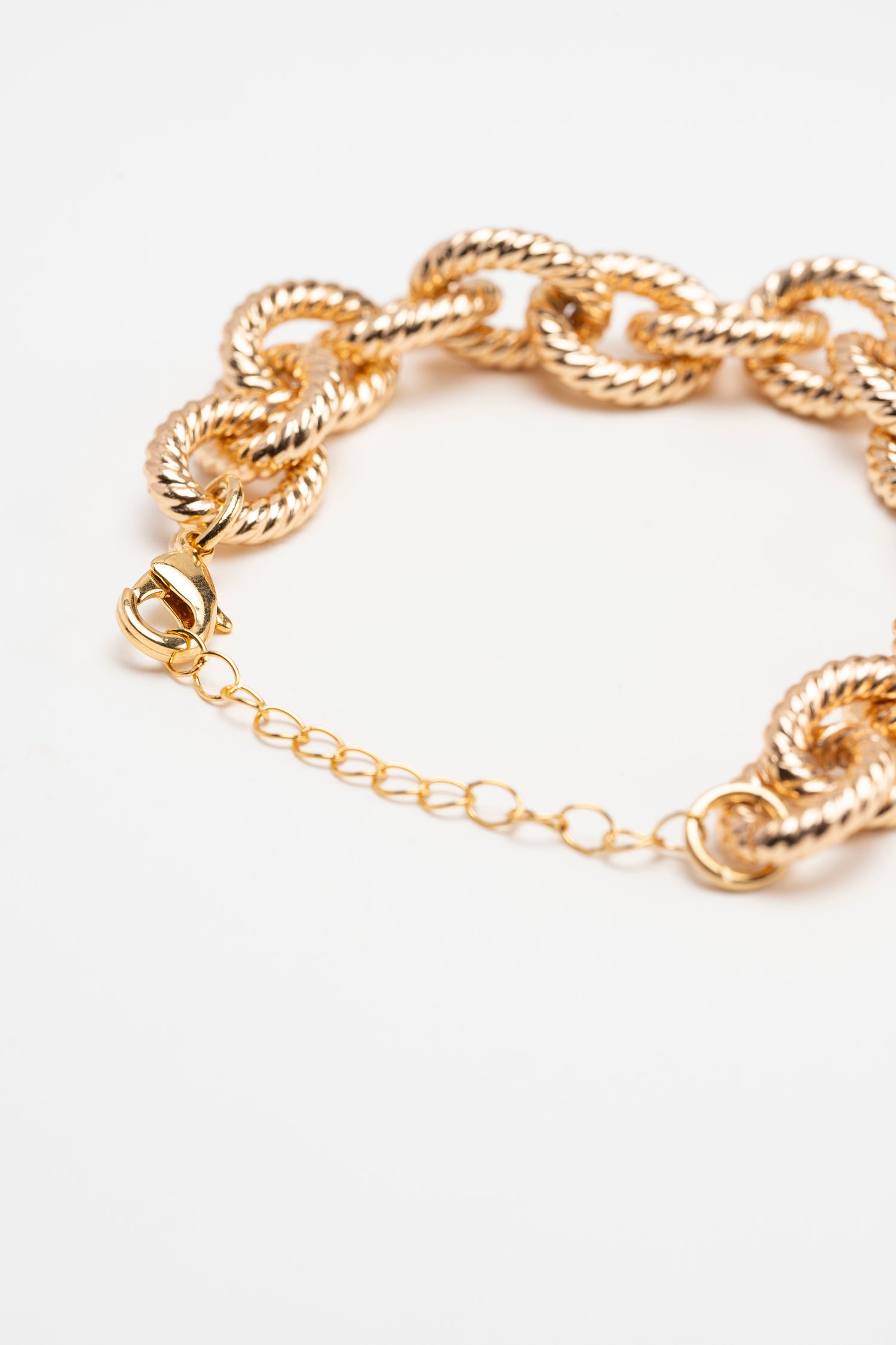 Bracciale Maglia Ovale Rigata