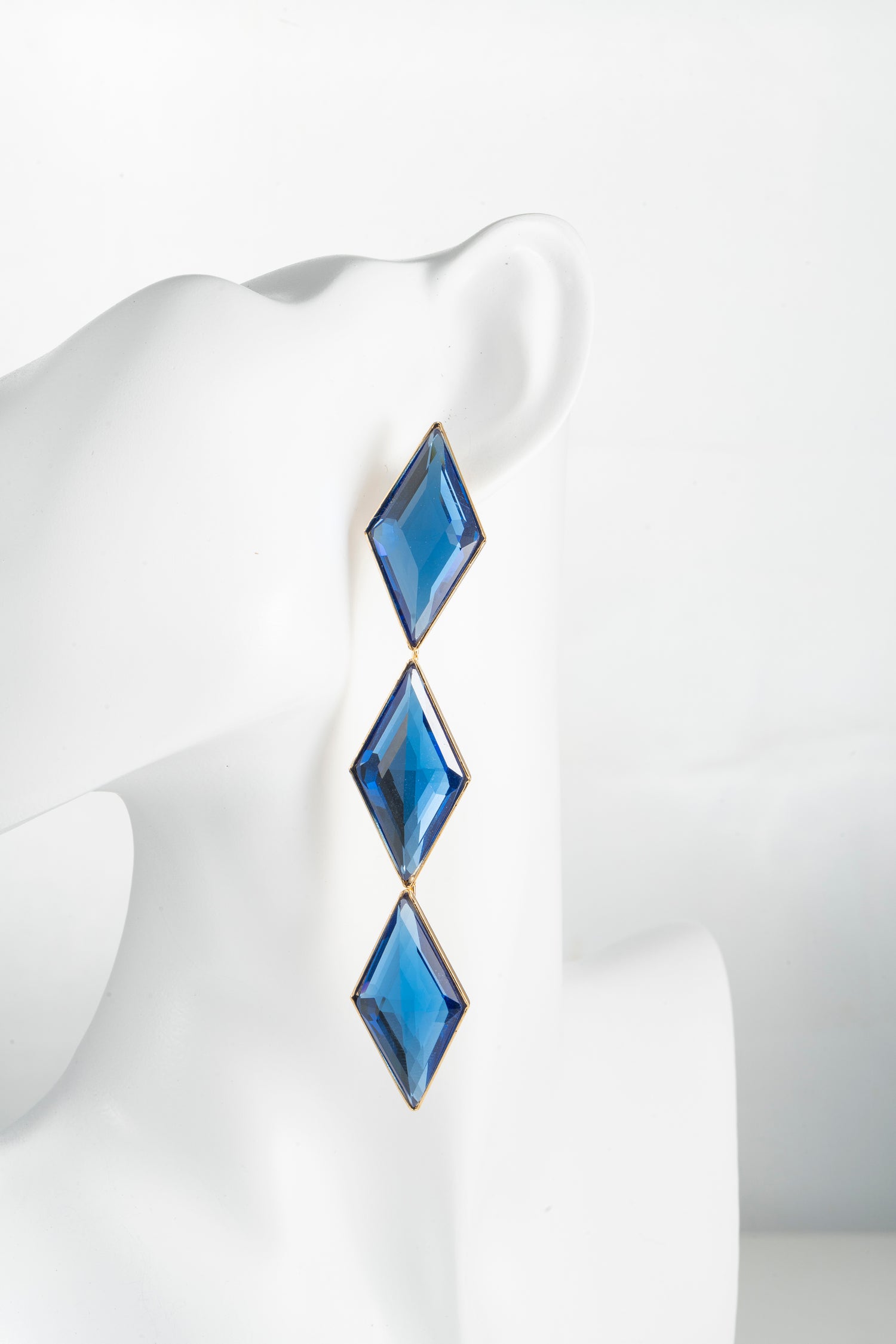 Orecchini Pendenti Zaffiro Blue Mirage