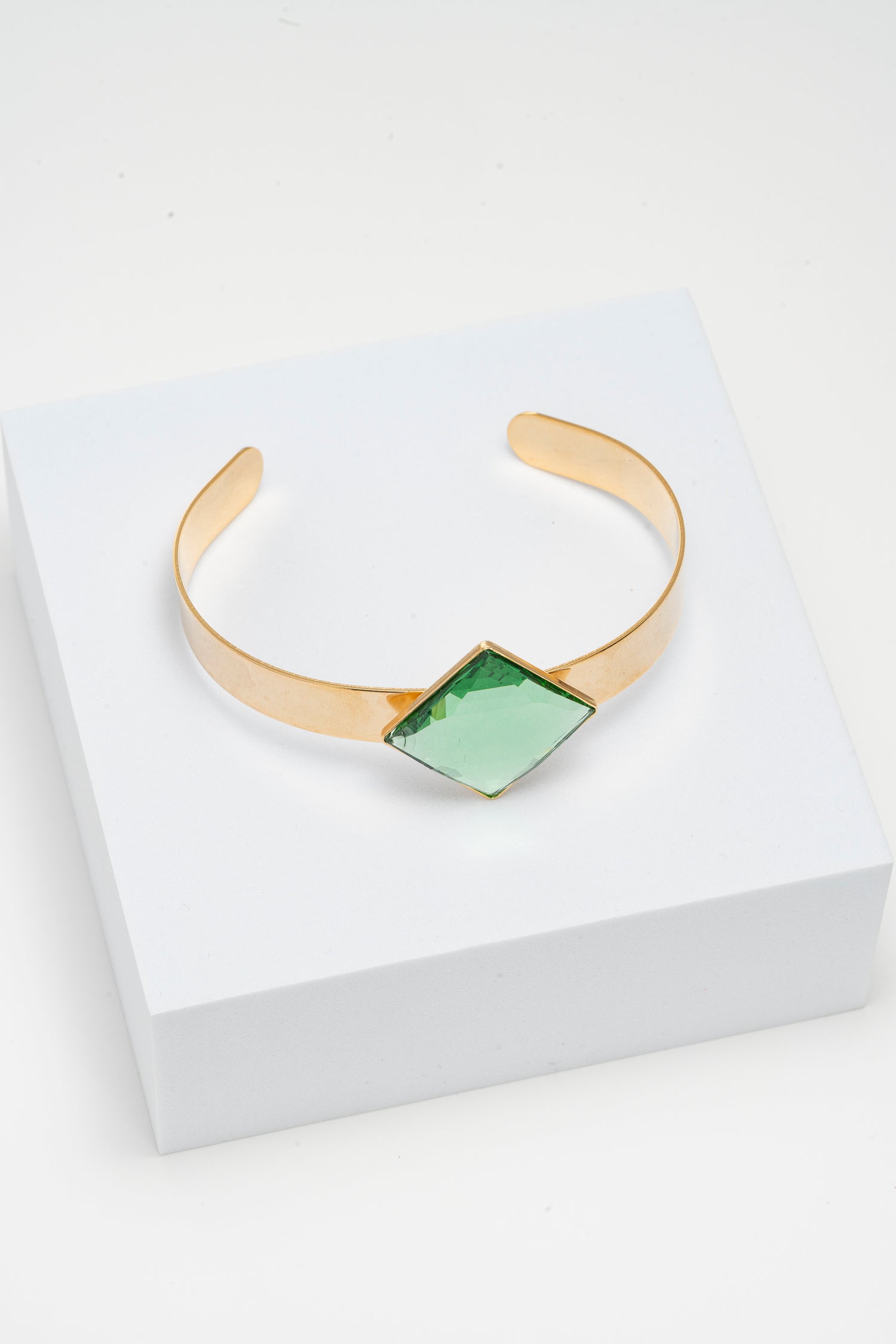 Bracciale Regolabile con Cristallo Chrysolite Verdelite Dream