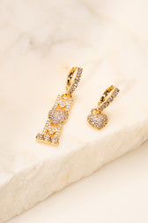 Orecchini mini hoops Mom