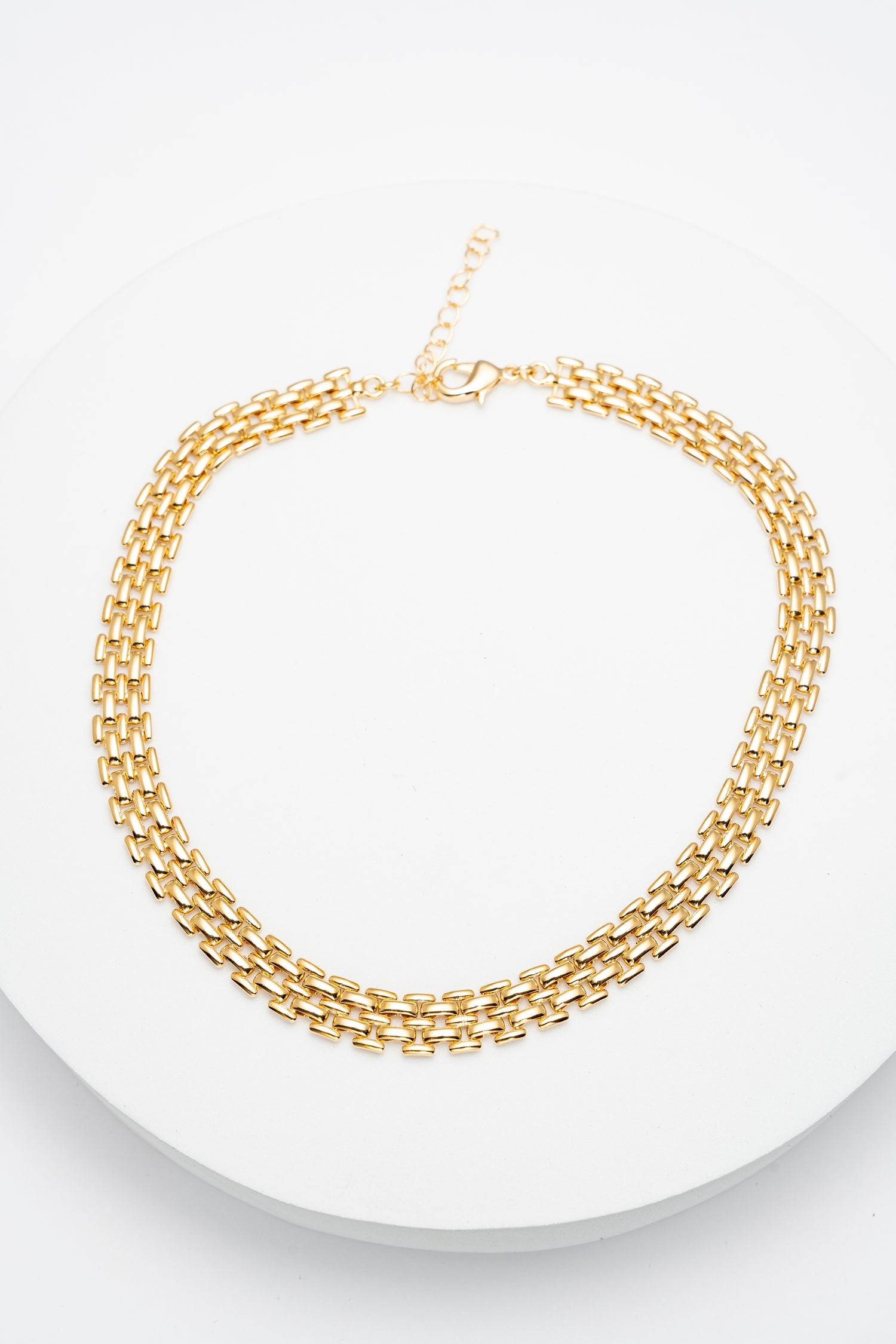 Collana a Maglia Dorata in 3 Varianti Gold Icon